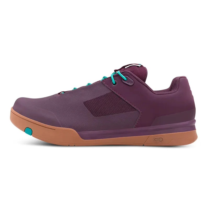 Crankbrothers Shoes Mallet Lace Purple / Teal Blue - Gum outsole - Image 5