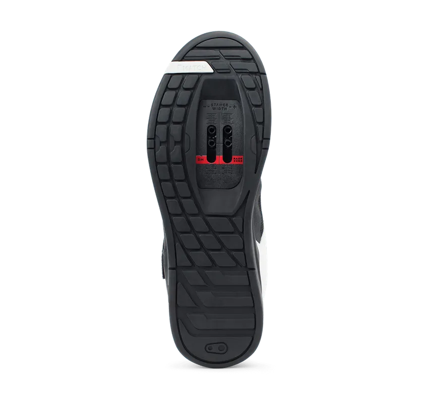 Crankbrothers Shoes Mallet Speedlace Black / White Black outsole - Image 4