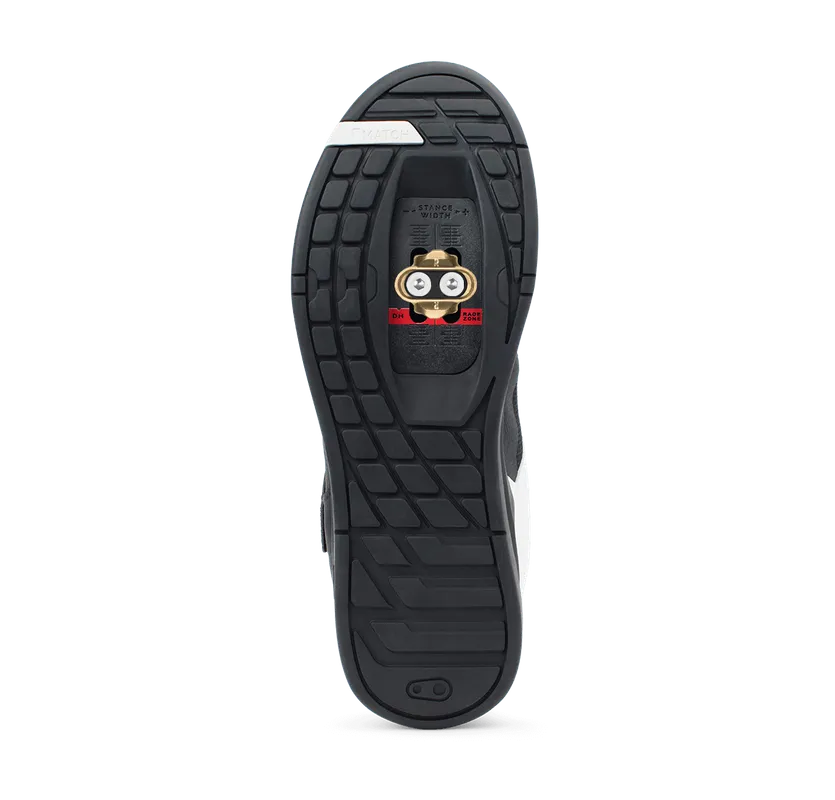 Crankbrothers Shoes Mallet Speedlace Black / White Black outsole - Image 7