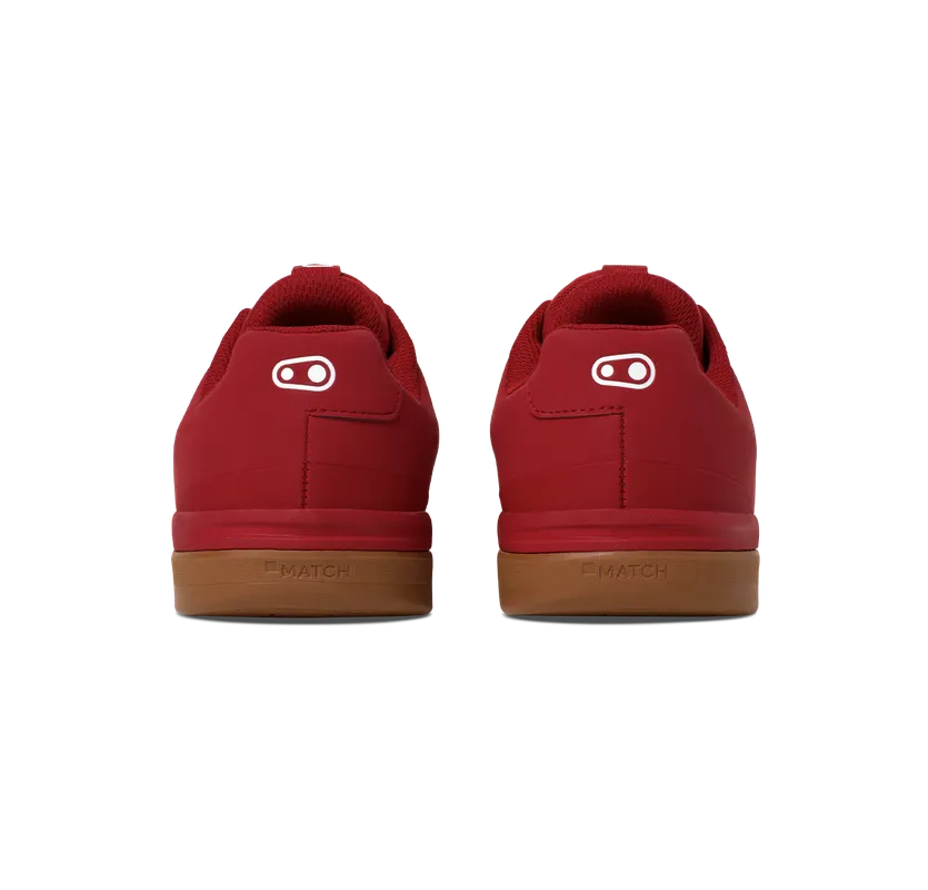 Crankbrothers Shoes Stamp Lace Pump For Peace Red / Black - Gum outsole - Image 3