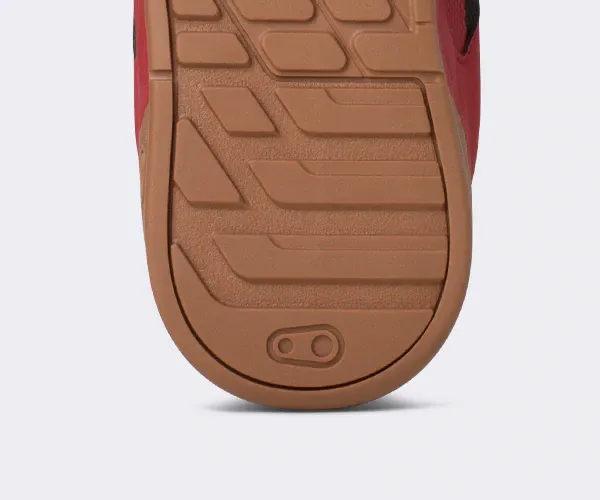 Crankbrothers Shoes Stamp Lace Pump For Peace Red / Black - Gum outsole - Image 7