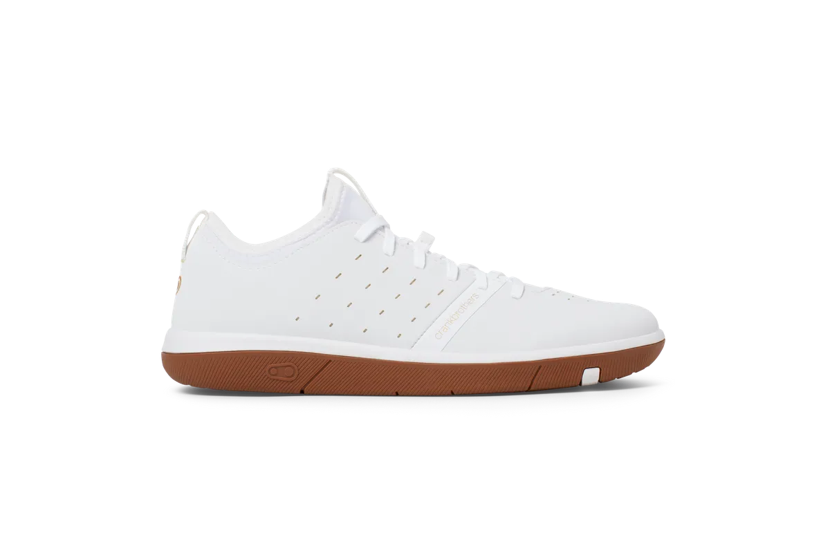 Crankbrothers Shoes Stamp Street White / Gold - Gum outsole Fabio Wibmer - Image 2