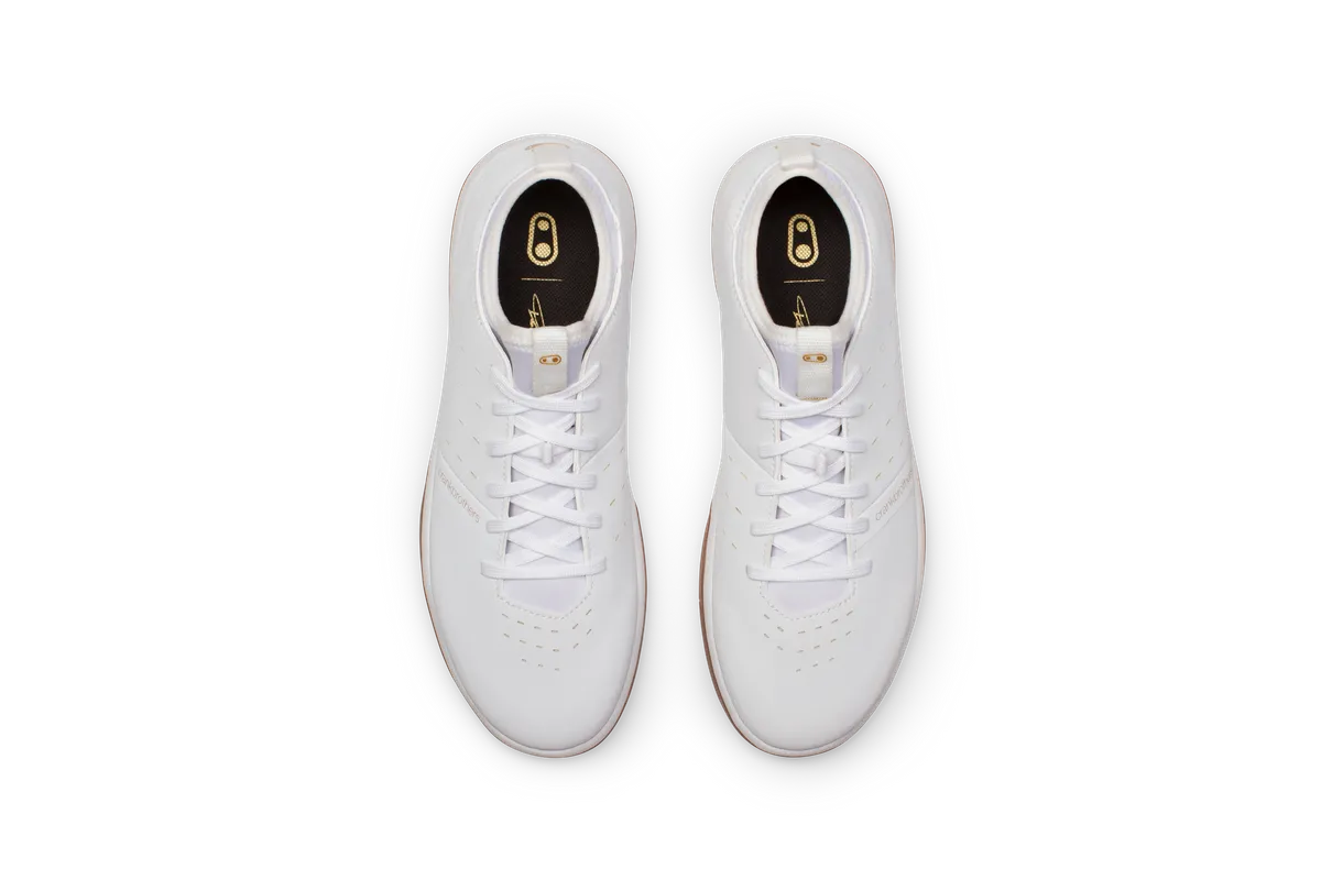 Crankbrothers Shoes Stamp Street White / Gold - Gum outsole Fabio Wibmer - Image 3