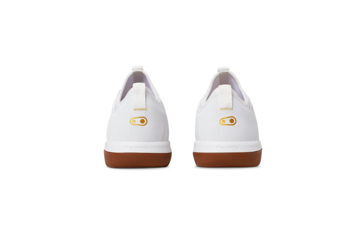 Crankbrothers Shoes Stamp Street White / Gold - Gum outsole Fabio Wibmer - Image 4