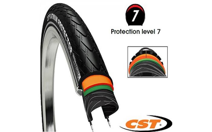 CST Platinum Protector Tyre 700 x 38 E-Bike Approved - Image 2