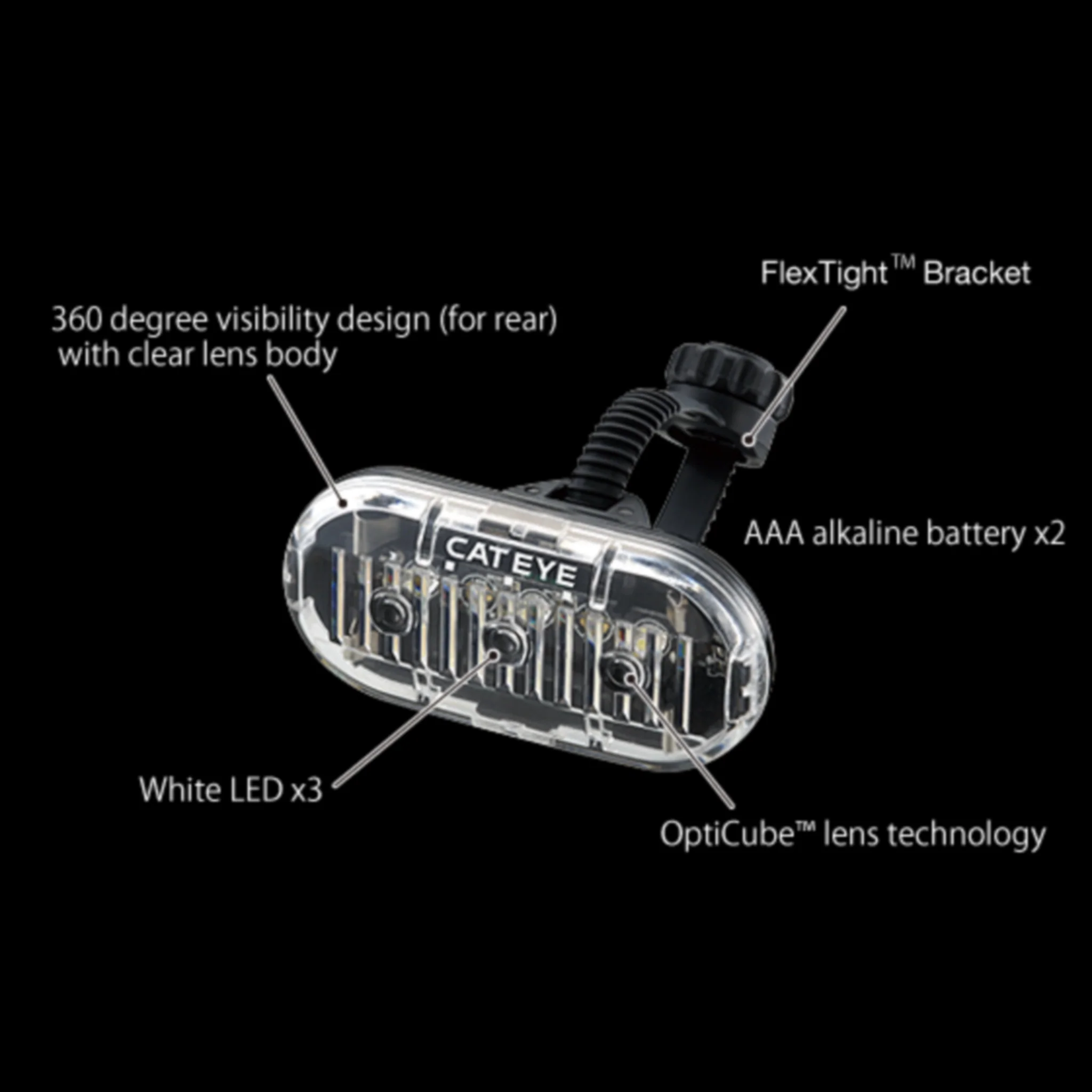 Cateye Omni-Glow Front Light - Image 3