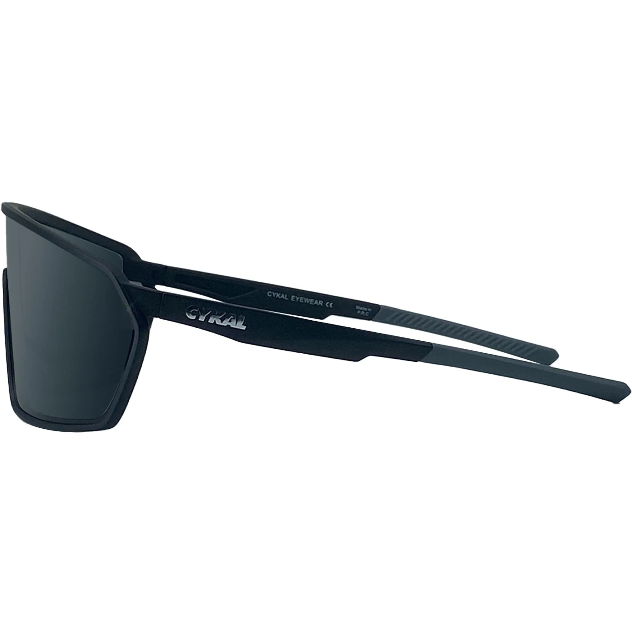 Cykal Handle Bar Sunglasses Matte Black - Grey Lens - Image 2