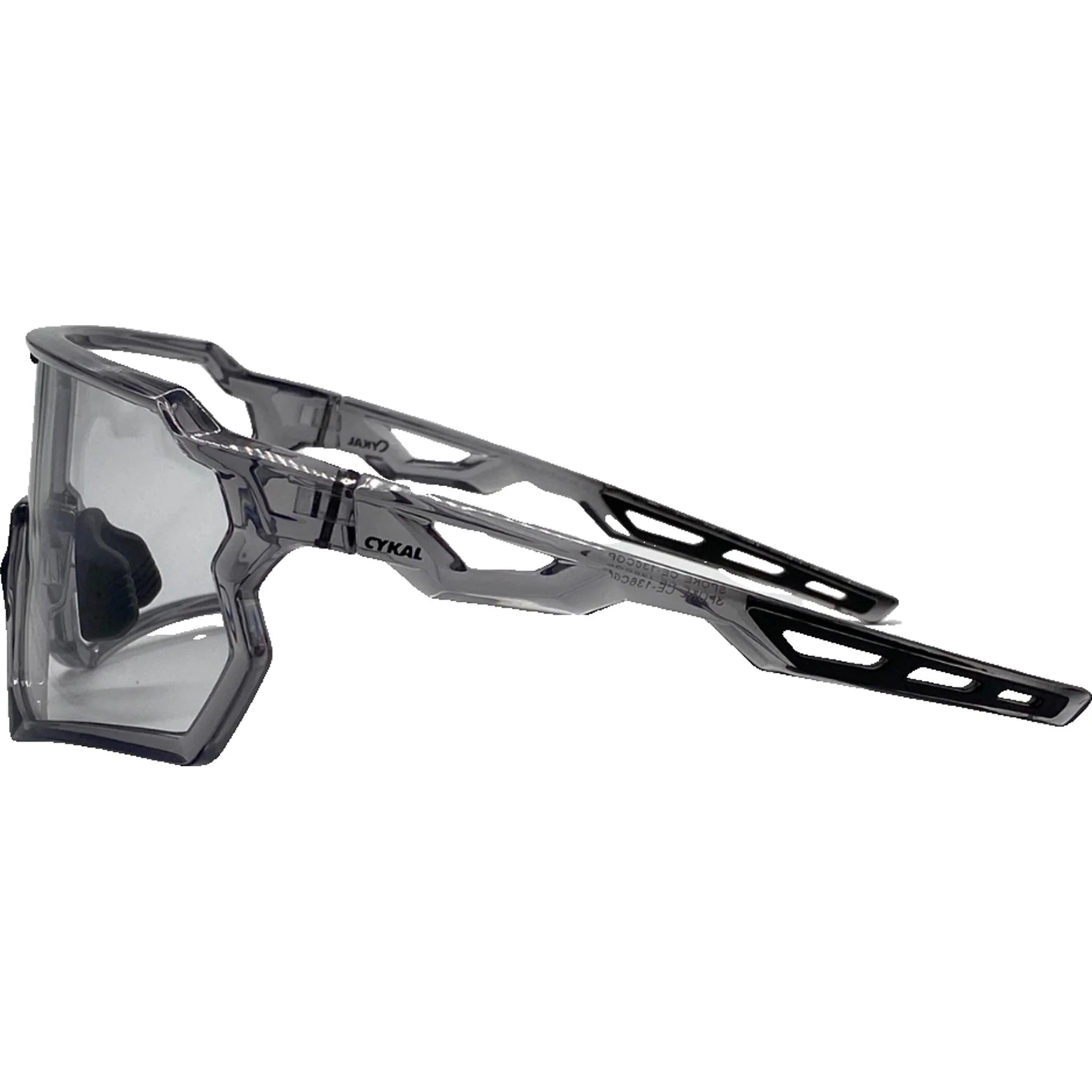 Cykal Spoke Sunglasses Crystal Grey - Photochromic Lens - Image 2