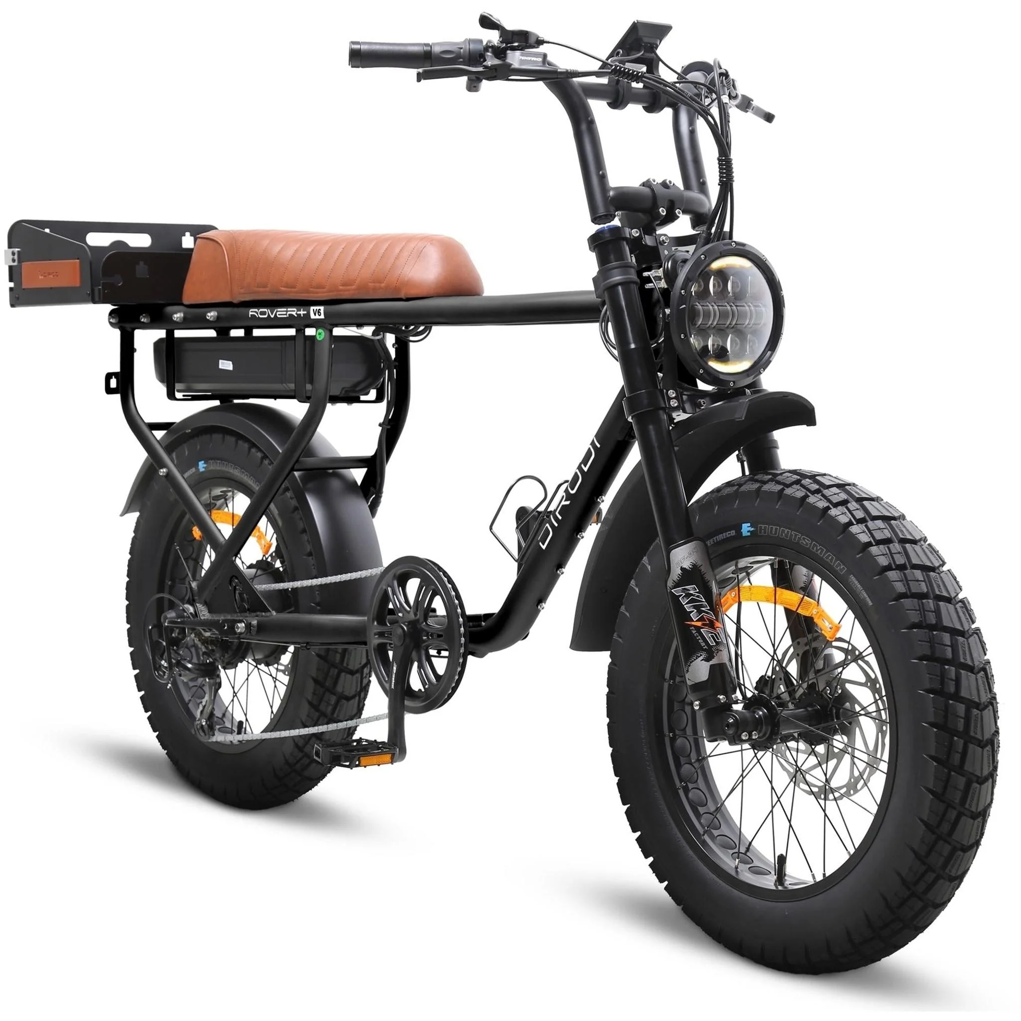 DiroDi Rover Plus Gen 6 Electric Fat Bike Matte Black - Image 2
