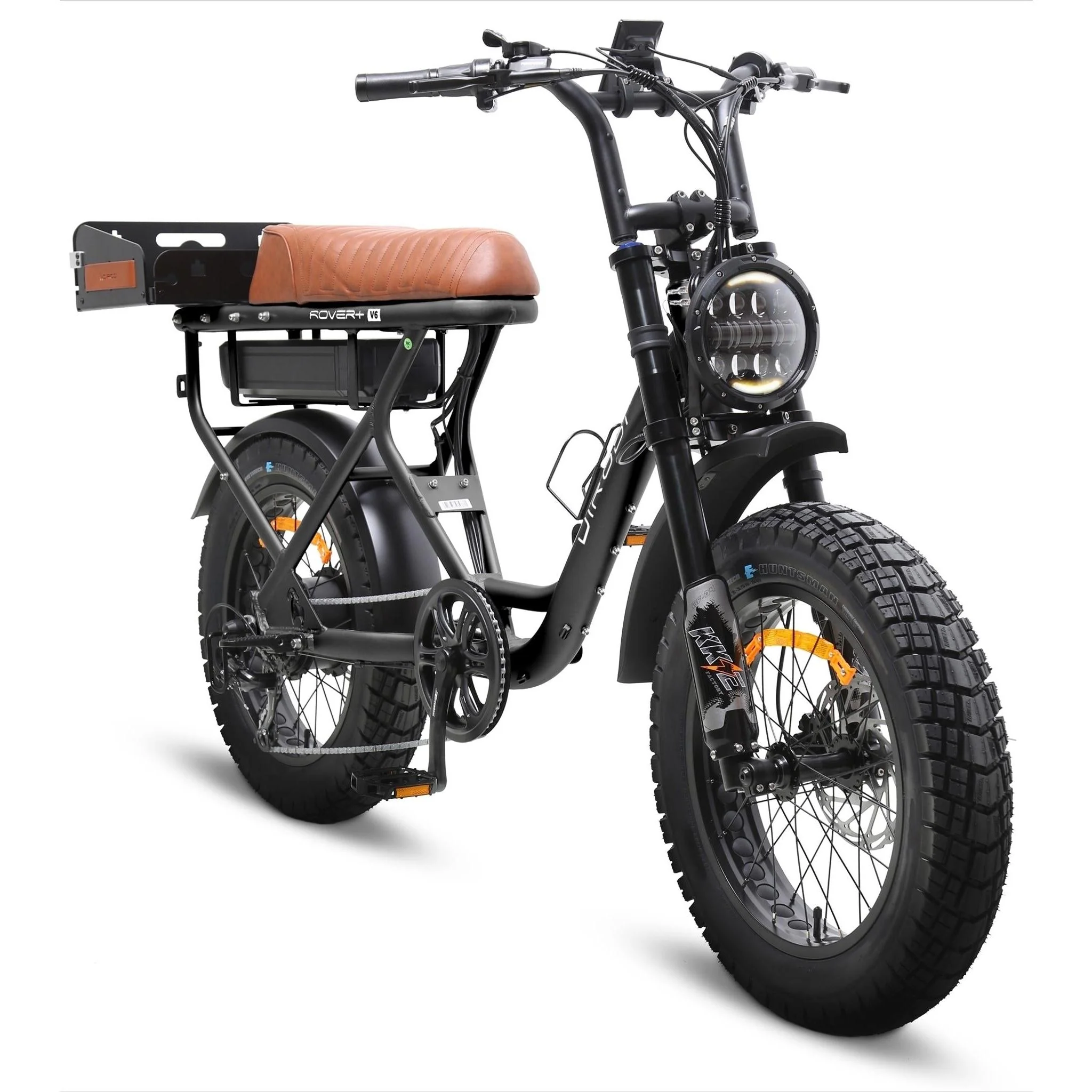 DiroDi Rover Plus Gen 6 ST Electric Fat Bike Matte Black - Image 5