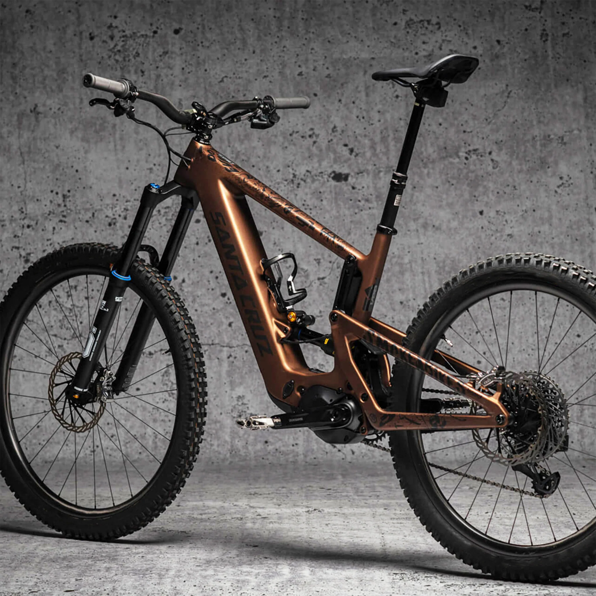 Dyedbro Bike Frame Protection - Fluor Black e-BIKE - Image 3