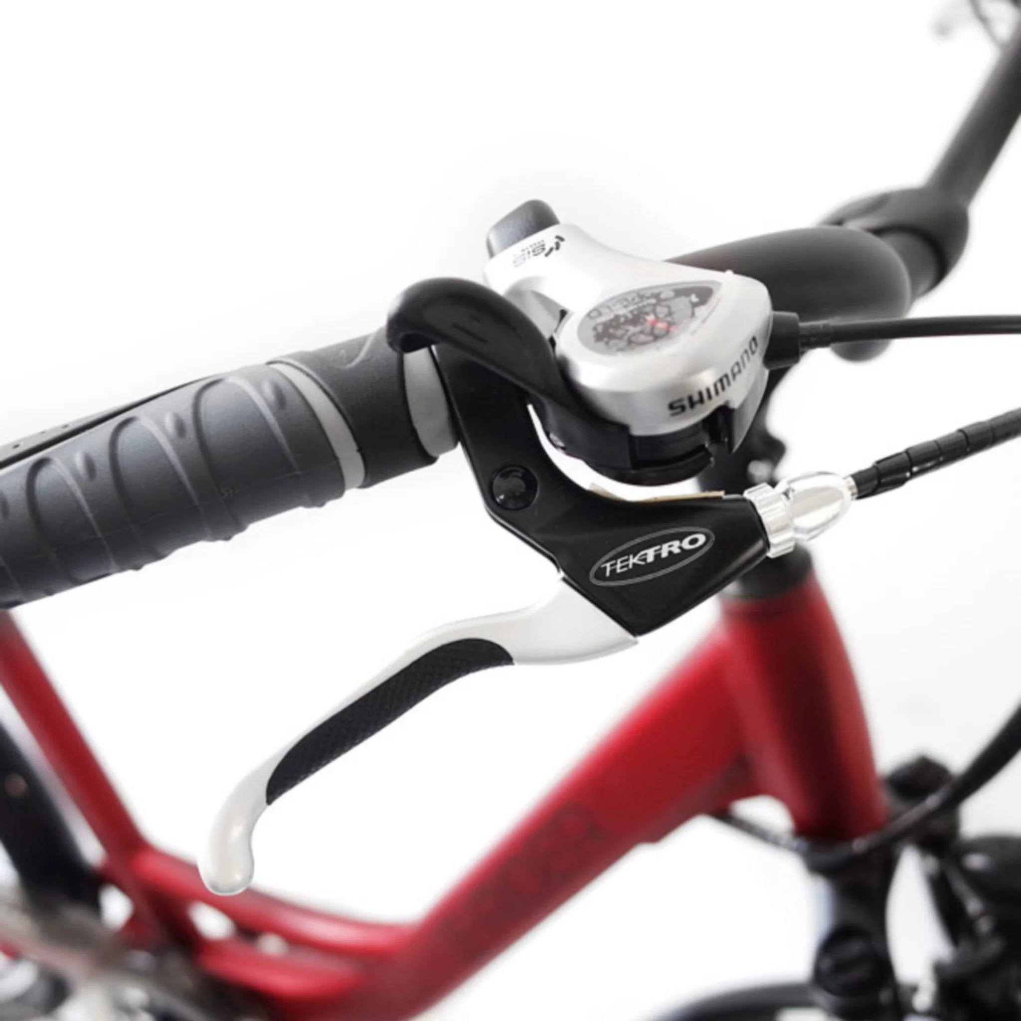 E-Rider City Wave Electric Bike 375wh Battery Red - Image 2