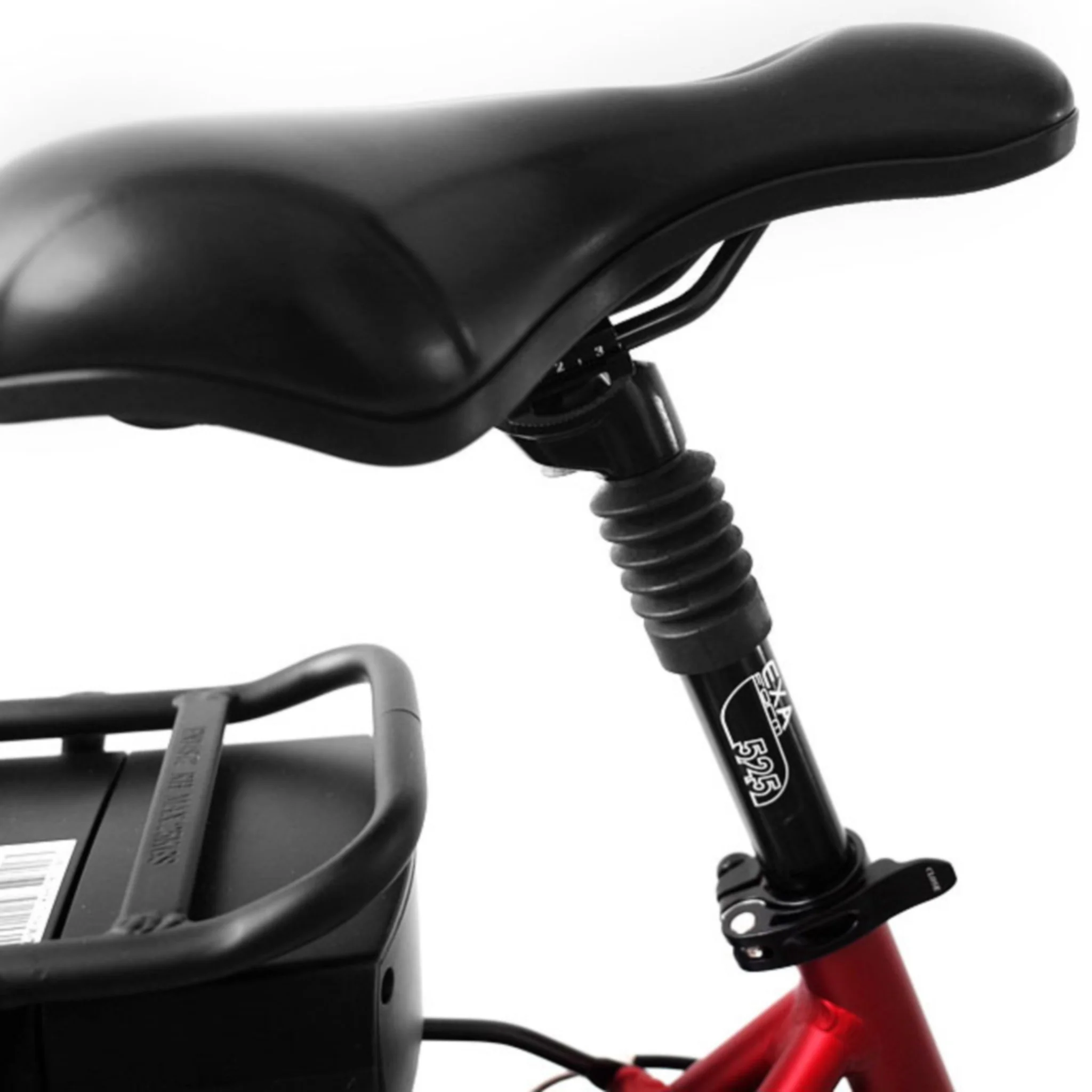 E-Rider City Wave Electric Bike 375wh Battery Red - Image 6