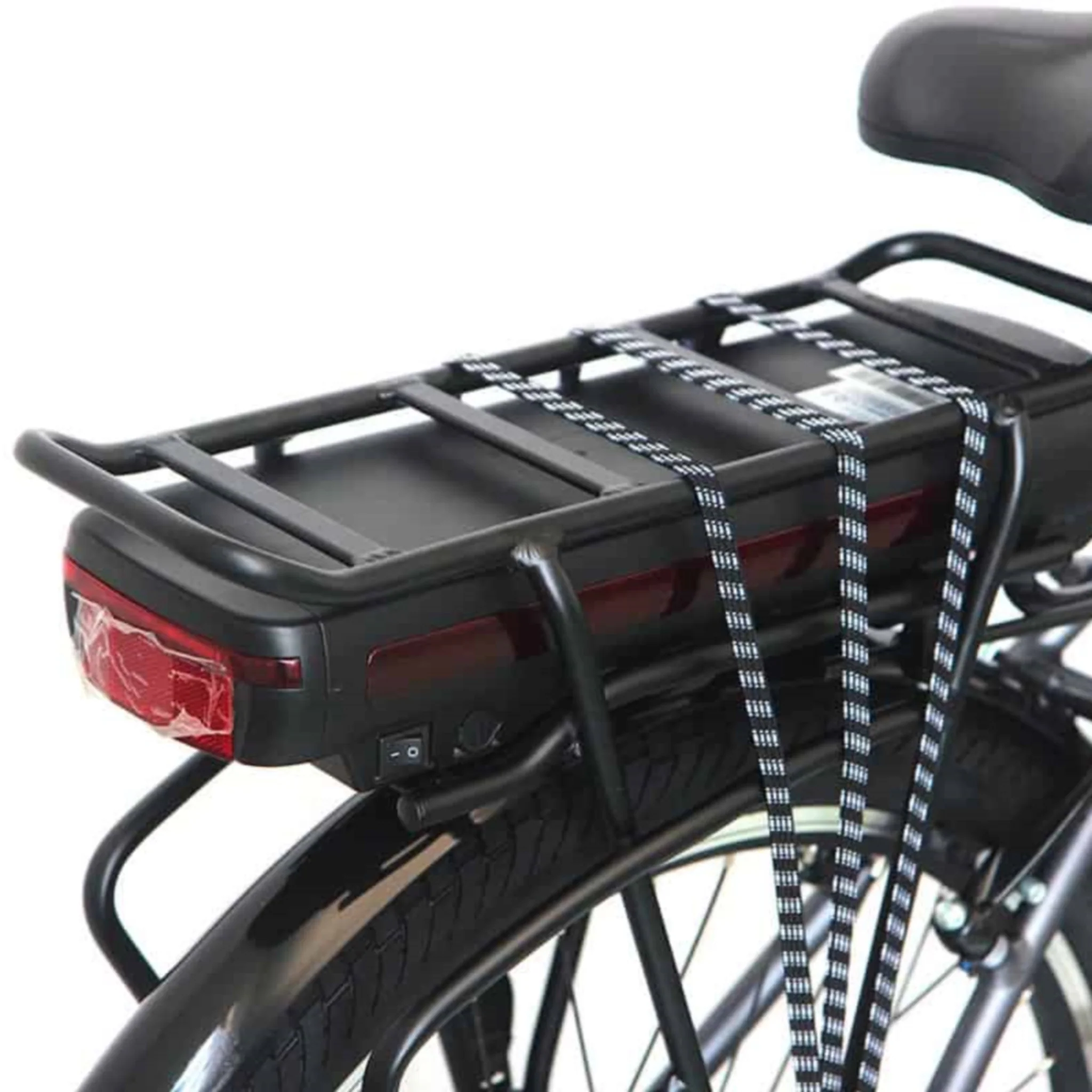 E-Rider City Wave Electric Bike 375wh Battery Red - Image 7