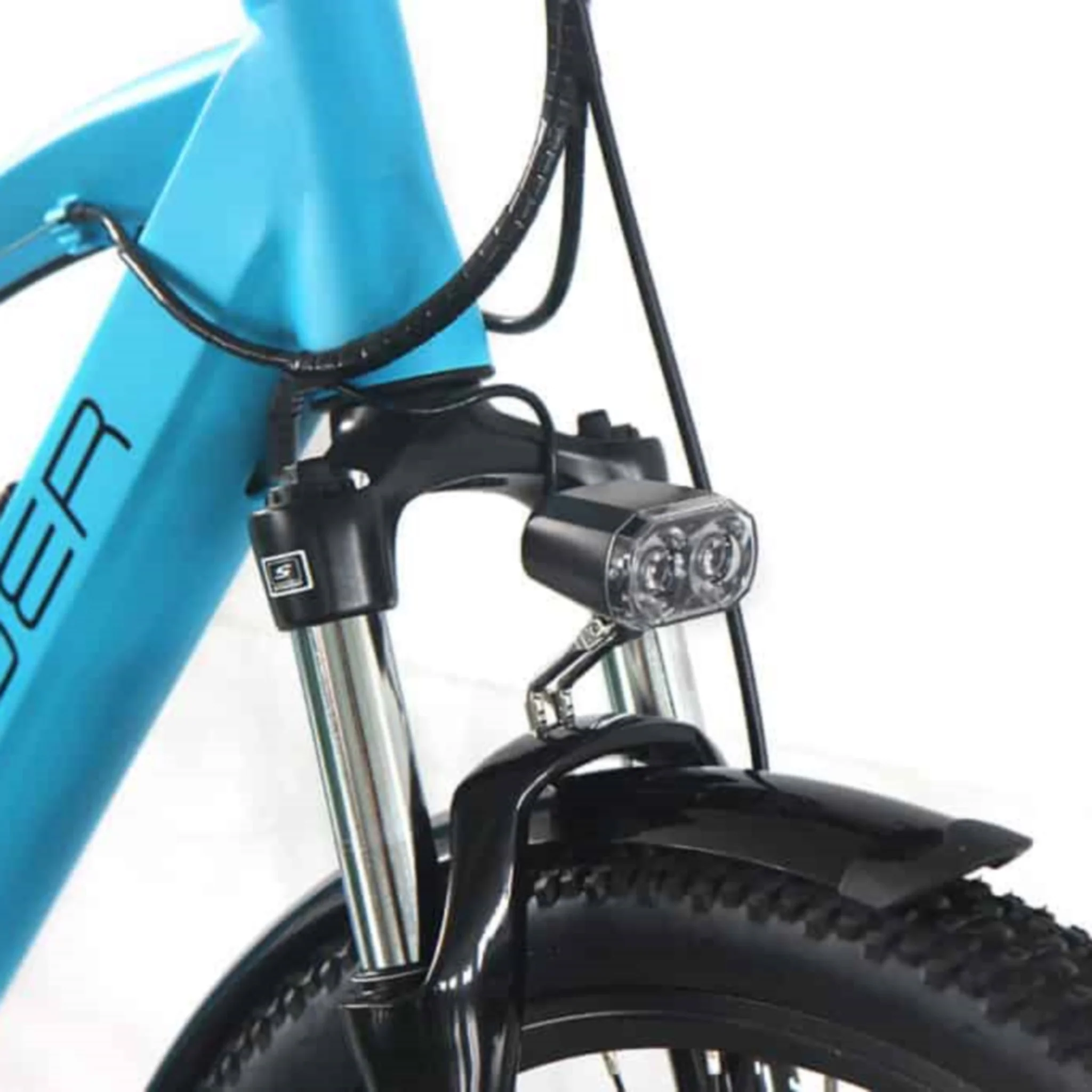 E-Rider Summit Electric Bike 460wh Battery 27.5" Wheels Blue - Image 2