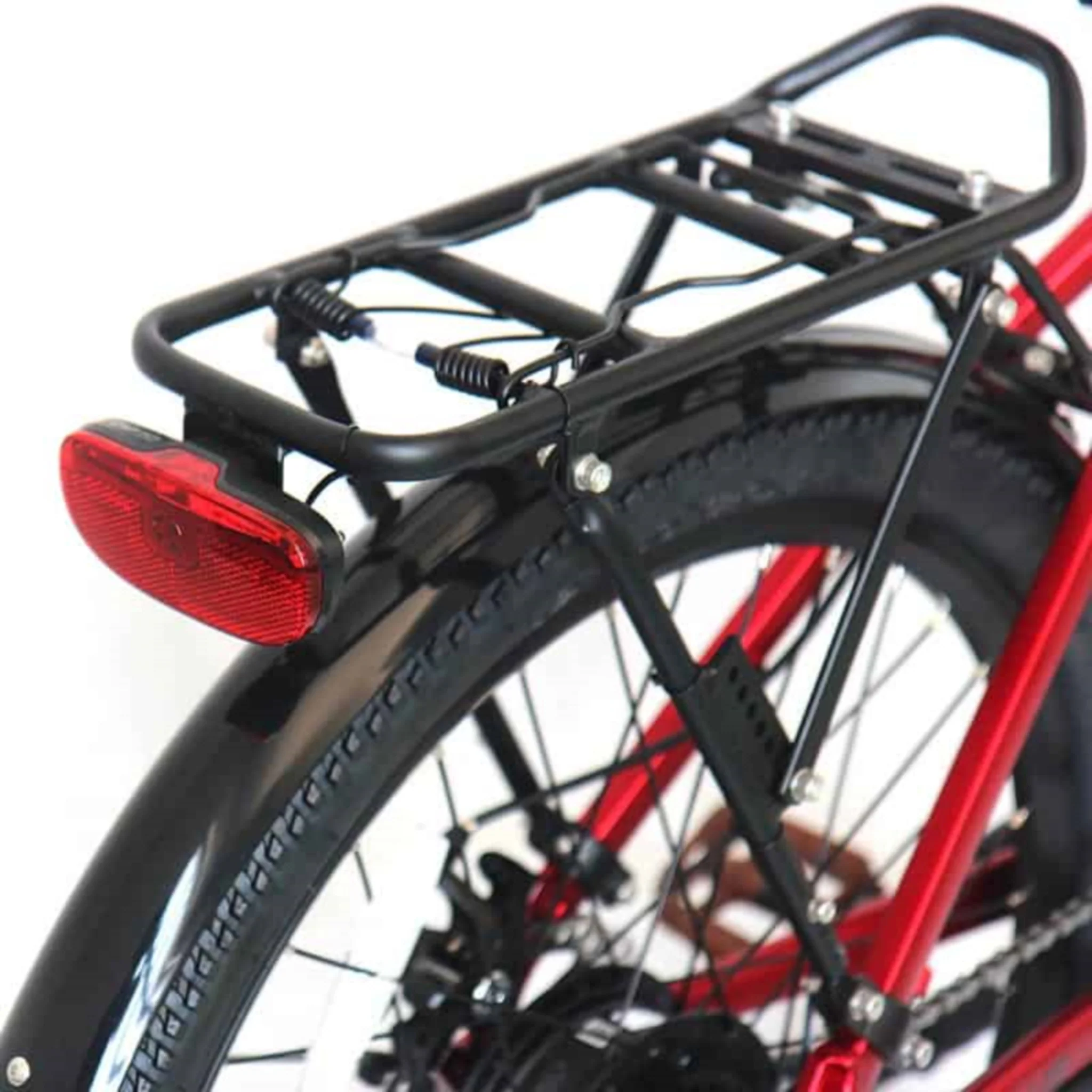 E-Rider Summit Electric Bike 460wh Battery 27.5" Wheels Red - Image 7