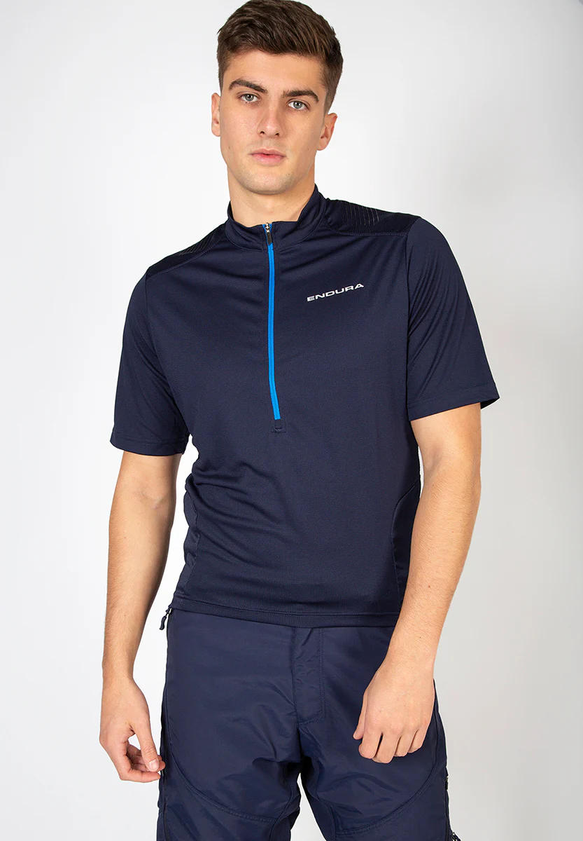 Endura Men's Hummvee Short Sleeve Jersey Black - Image 3
