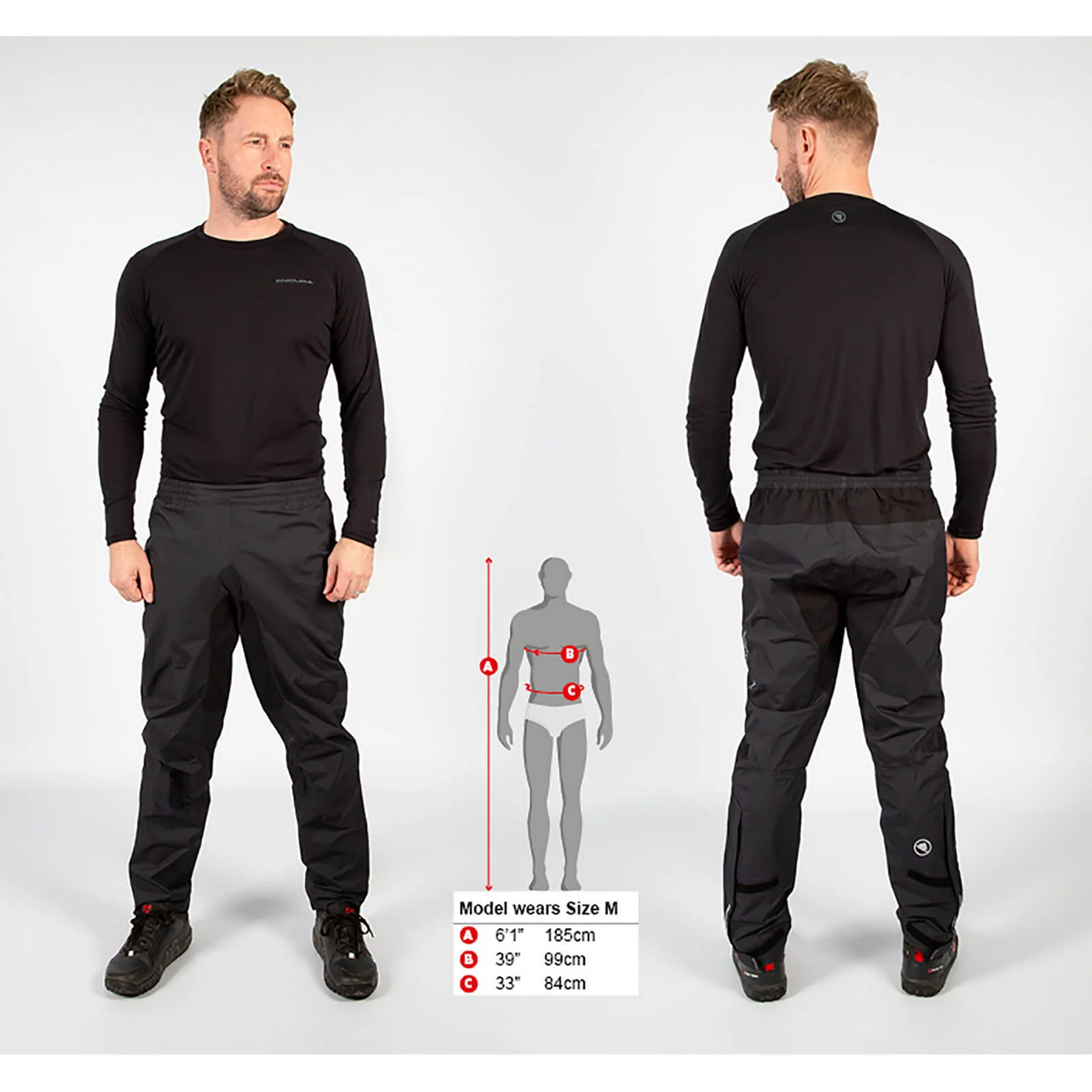 Endura Hummvee Waterproof Trouser Black - Image 7