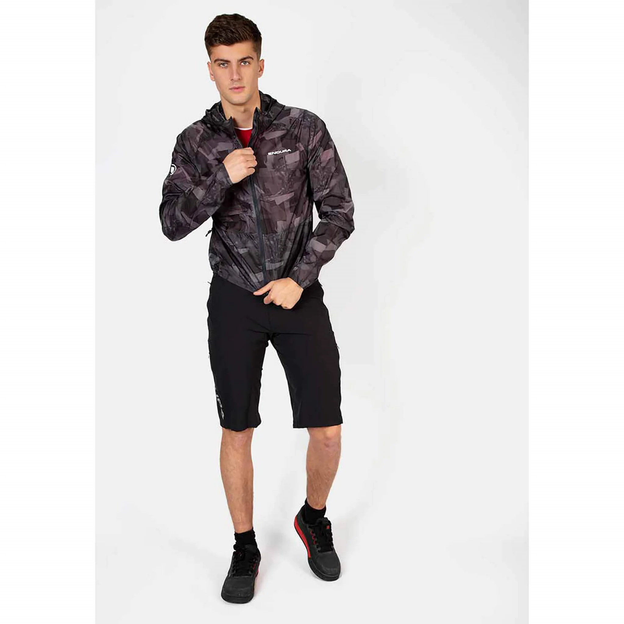 Endura Jacket SingleTrack DuraJak Grey Camo - Image 2