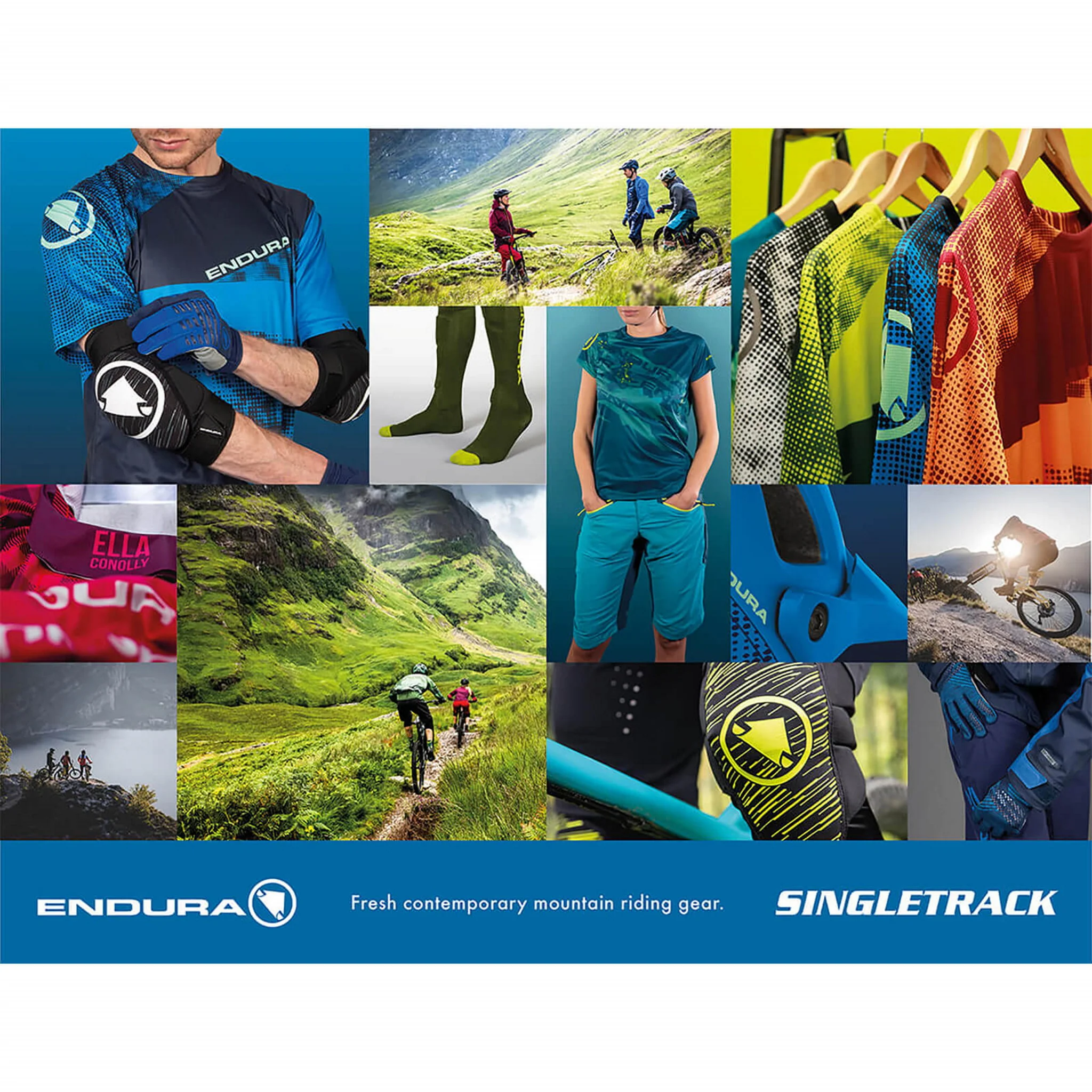 Endura Singletrack Fleece Jersey Black - Image 6