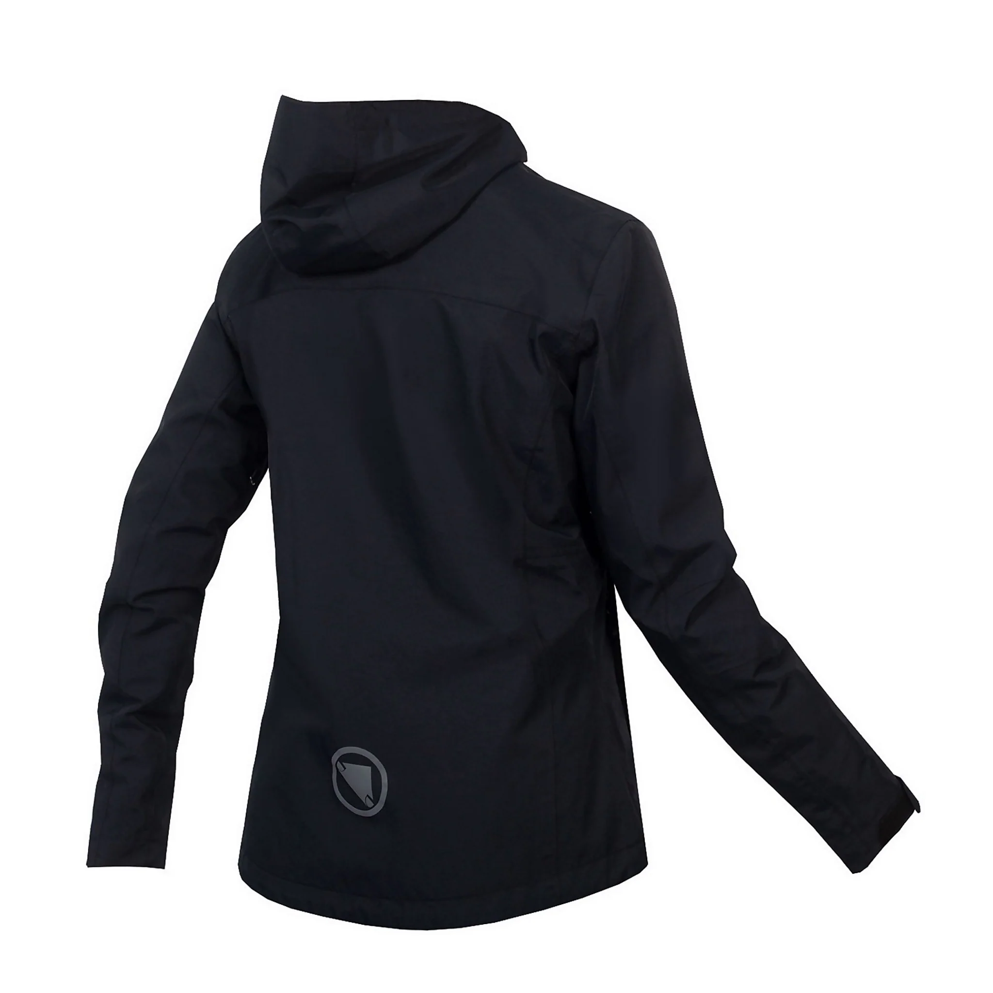 Endura Women's Hummvee Waterproof Hooded Jacket Black - Image 2