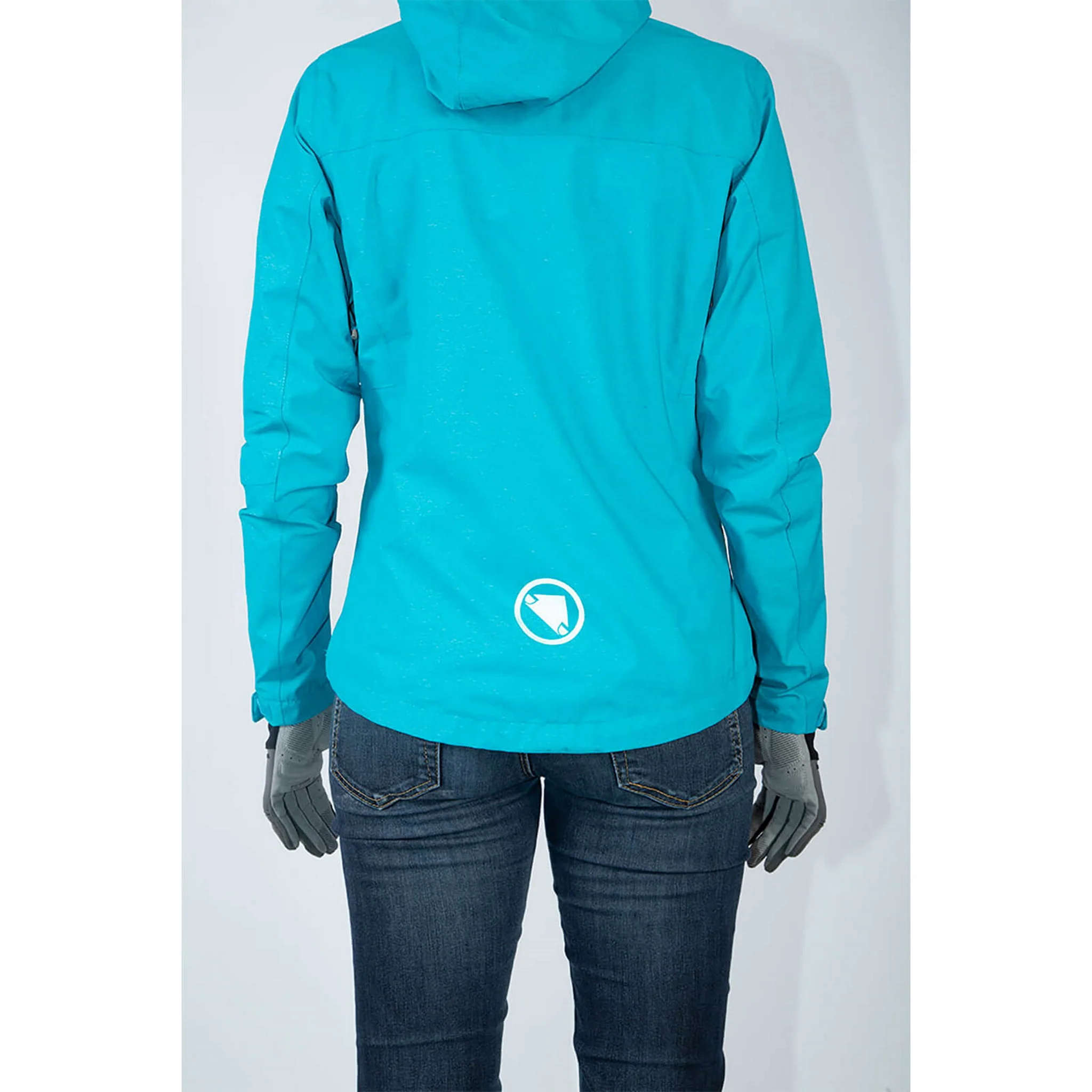 Endura Women's Hummvee Waterproof Hooded Jacket Black - Image 7