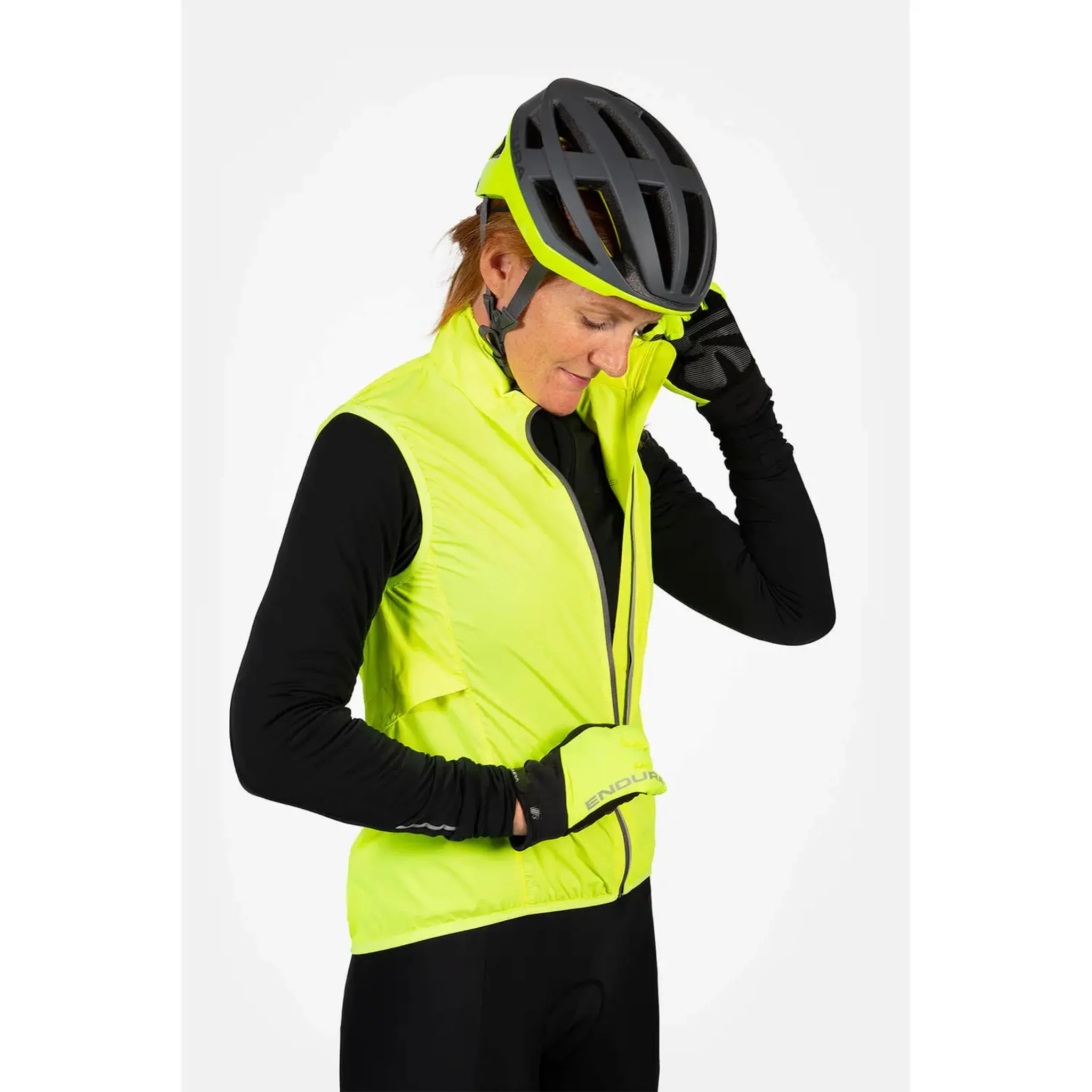 Endura Women's Pakagilet Hi Viz Yellow - Image 4