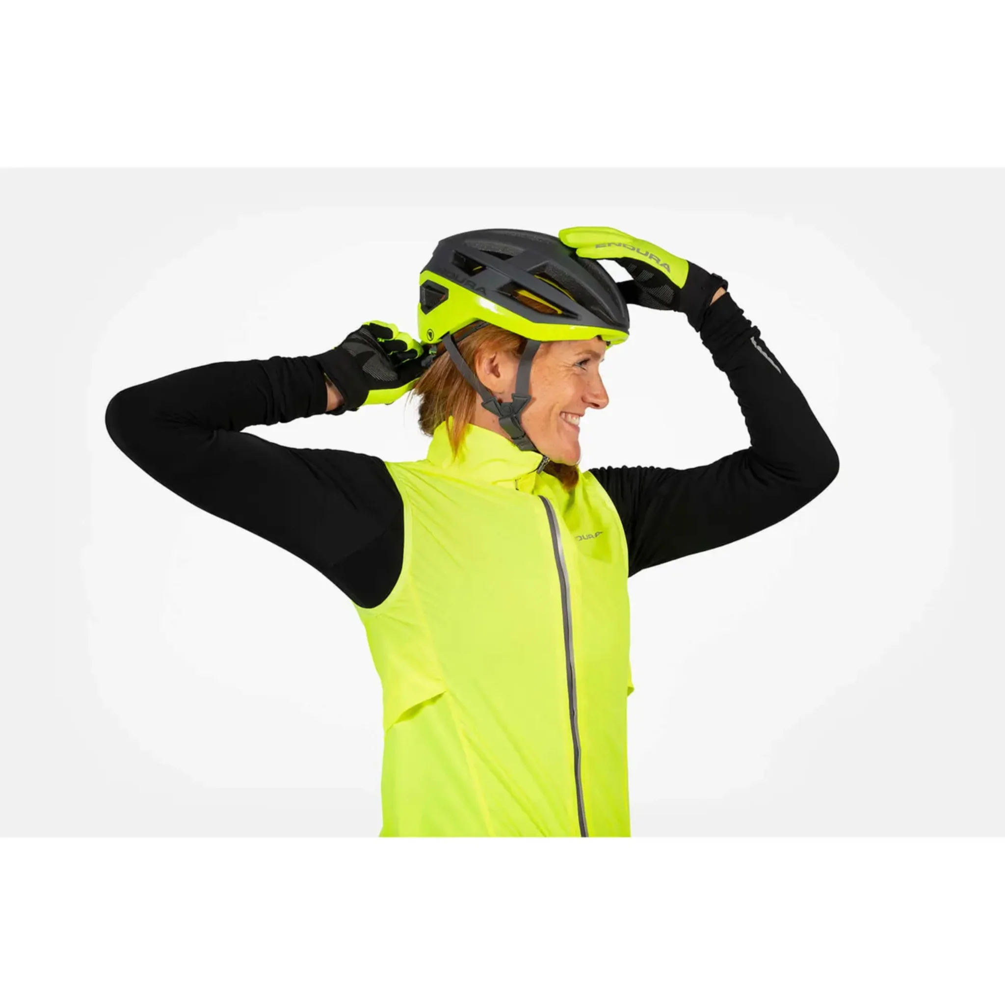 Endura Women's Pakagilet Hi Viz Yellow - Image 6