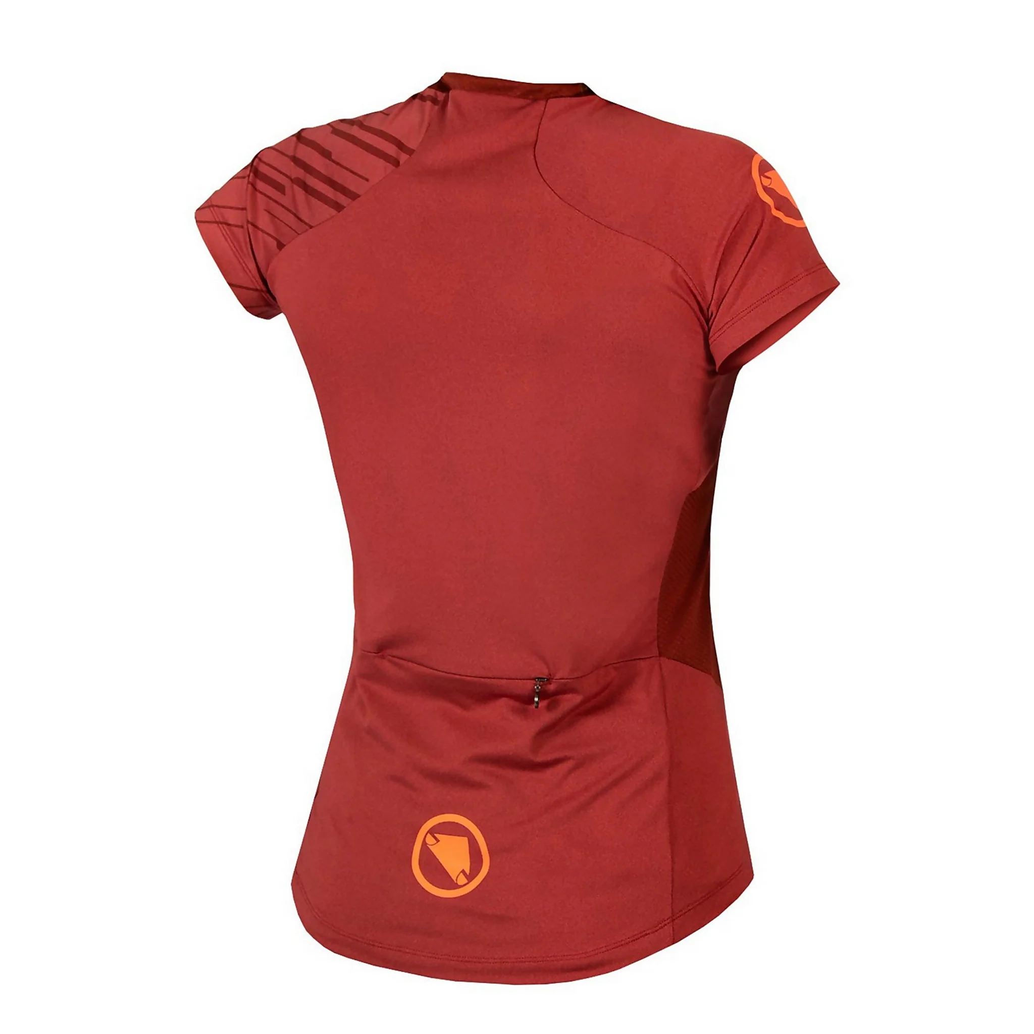 Endura Women's SingleTrack Short Sleeve Jersey Cocoa - Image 2