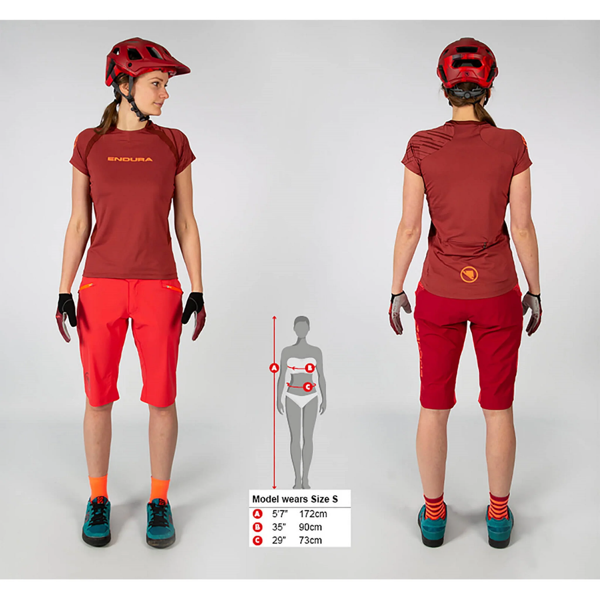 Endura Women's SingleTrack Short Sleeve Jersey Cocoa - Image 5