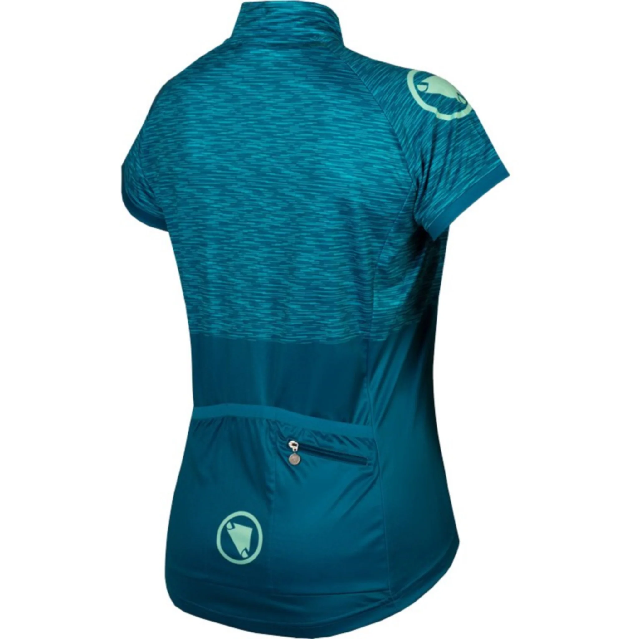 Endura Women's Hummvee Ray Short Sleeve Jersey II Kingfisher Blue - Image 2