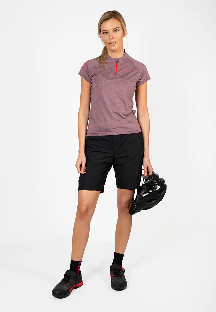 Endura Women's Hummvee II Short & Liner Black/Pink - Image 3