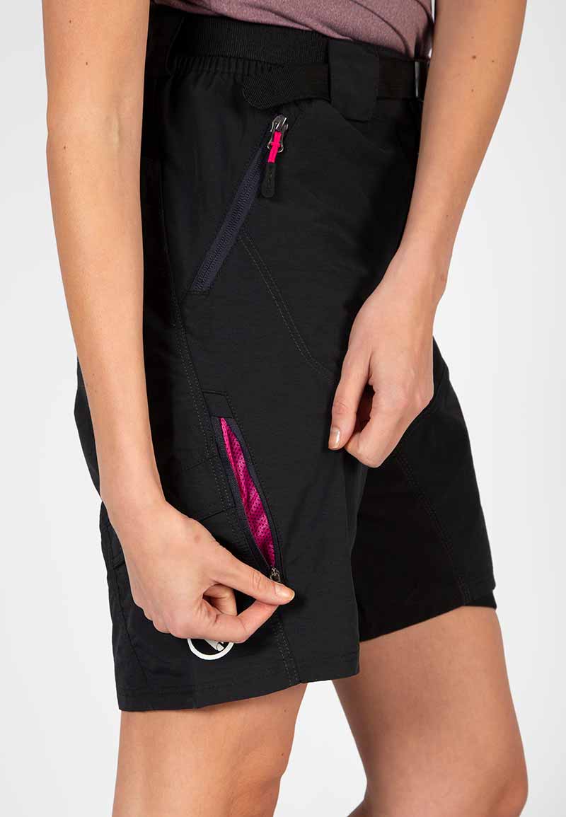 Endura Women's Hummvee II Short & Liner Black/Pink - Image 6