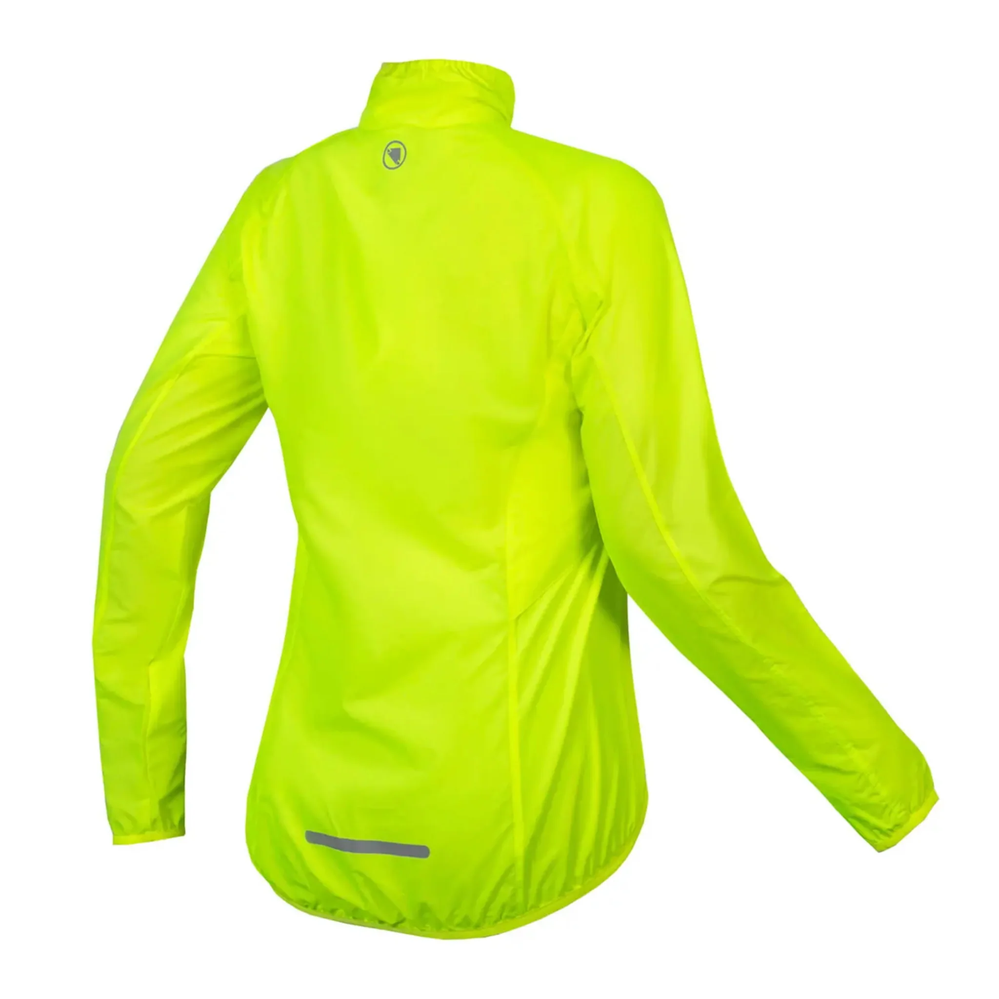 Endura Women's Pakajak Windproof Jacket Hi Viz Yellow - Image 2