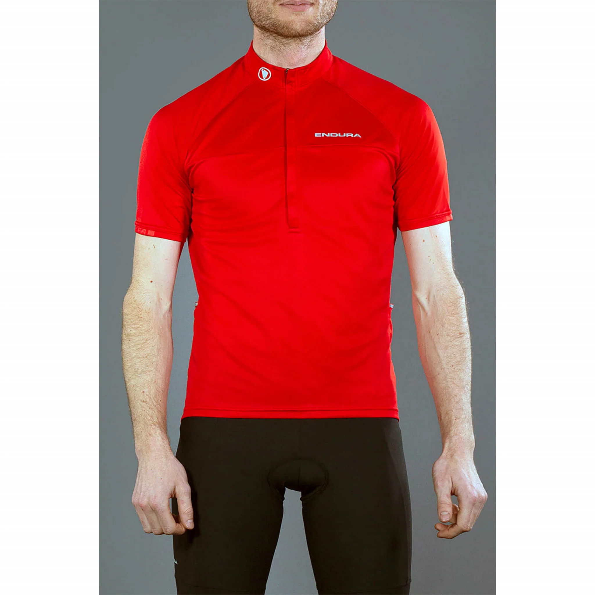 Endura Men's Xtract II Short Sleeve Jersey Red - Image 4