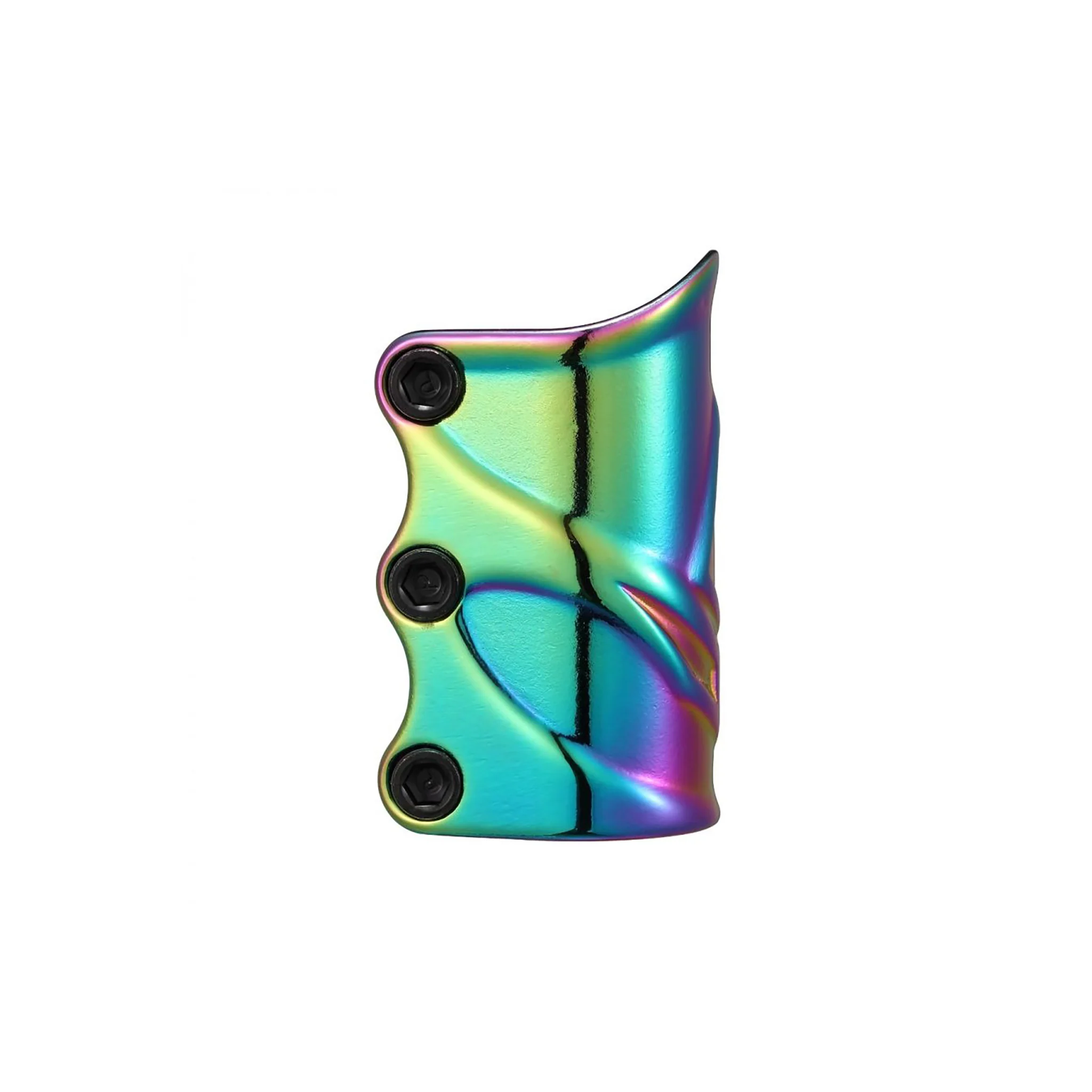 Envy Forged 3 Bolt Oversized SCS Logo Clamp Oil Slick - Image 2