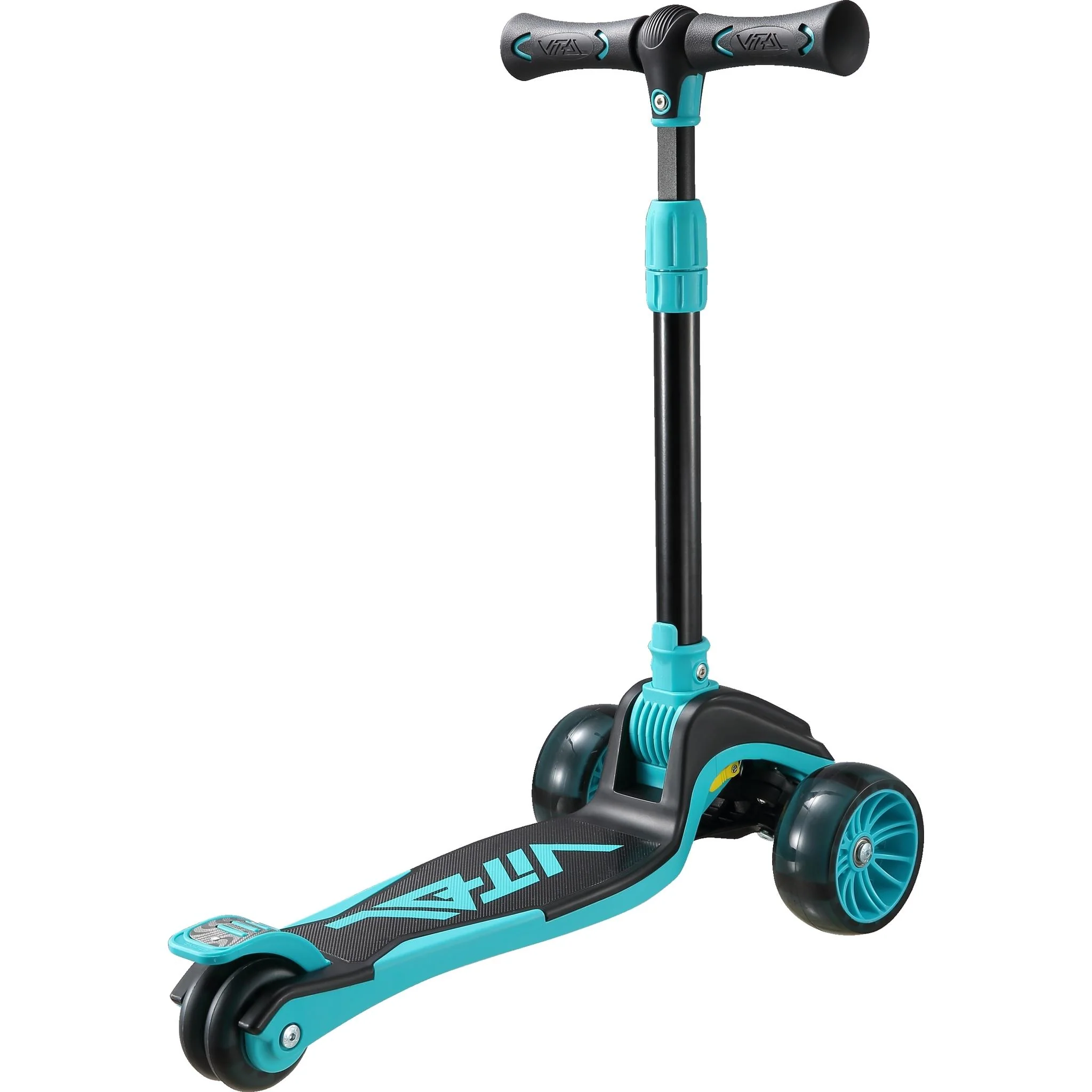 Vital TYKE 3 Wheel Kids Scooter (with Removable Seat) Teal - Image 4