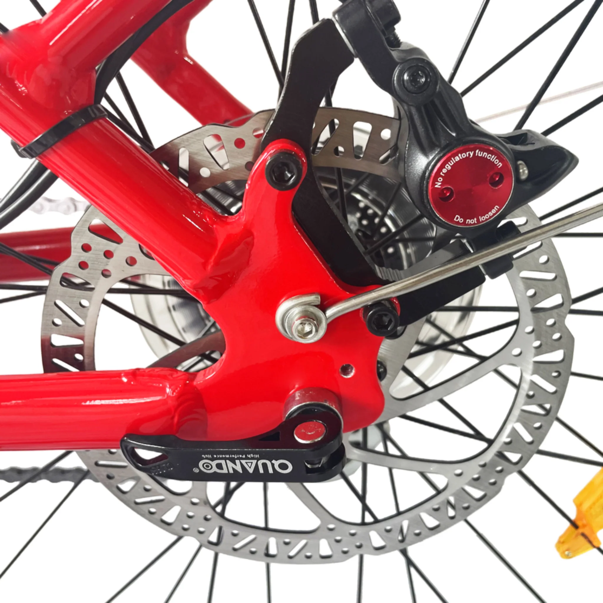 E-Trax MTS ST Electric Bike 672wh Battery Red - Image 5
