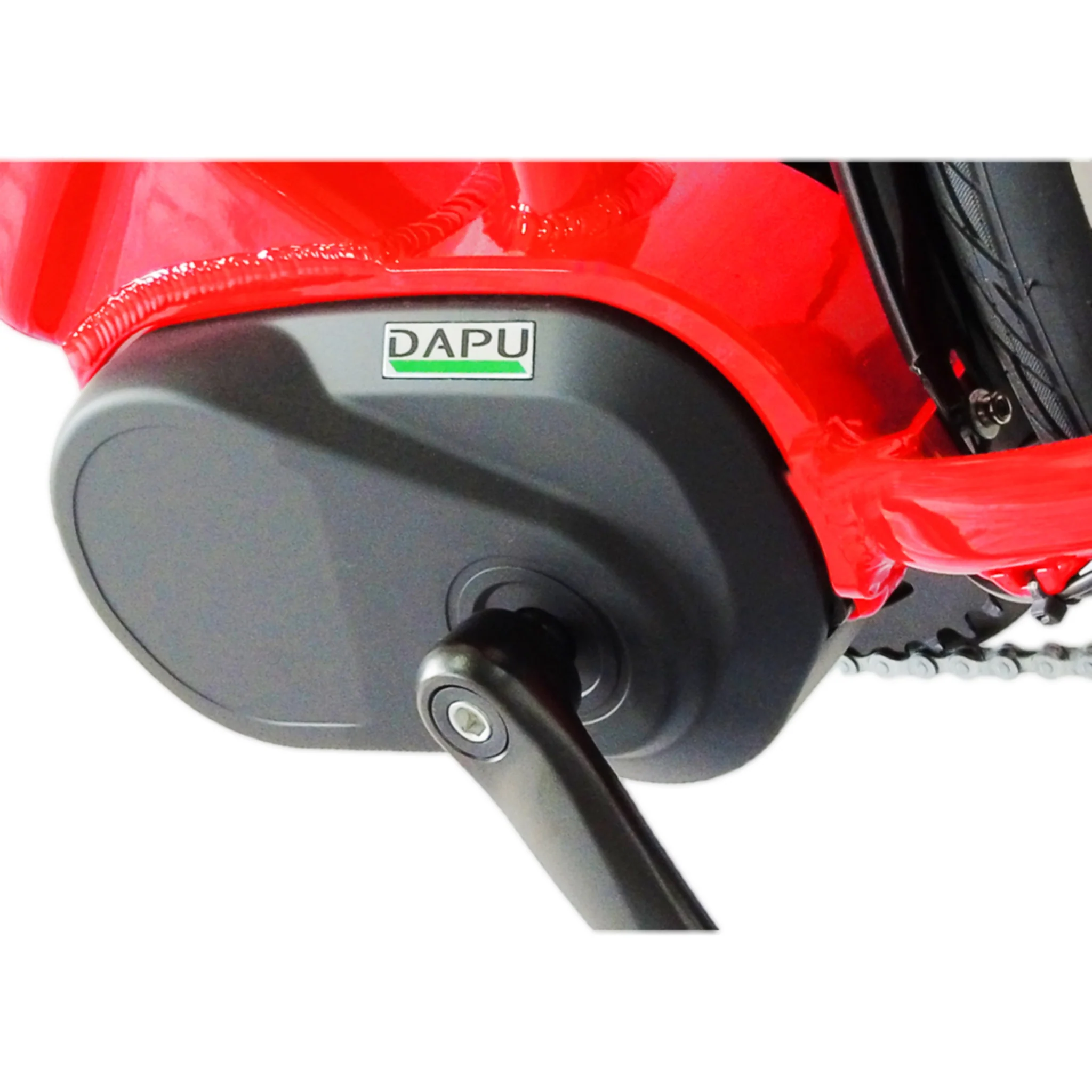 E-Trax MTS ST Electric Bike 672wh Battery Red - Image 7