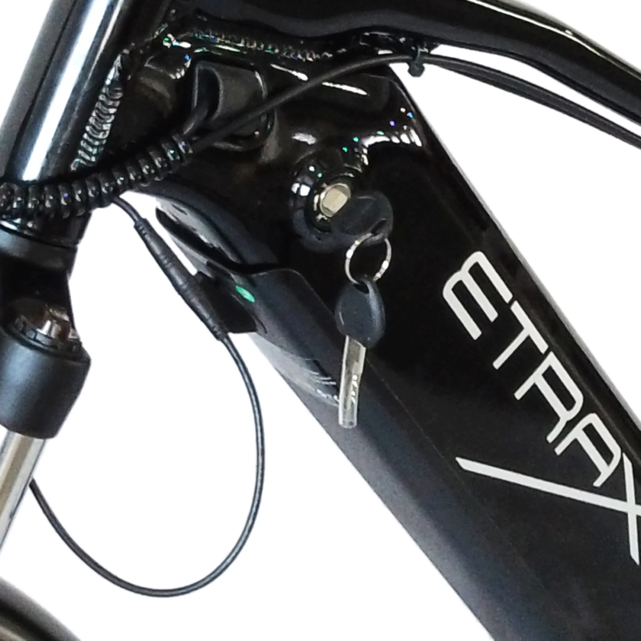 E-Trax MTX Electric Bike 672wh Battery Black - Image 3