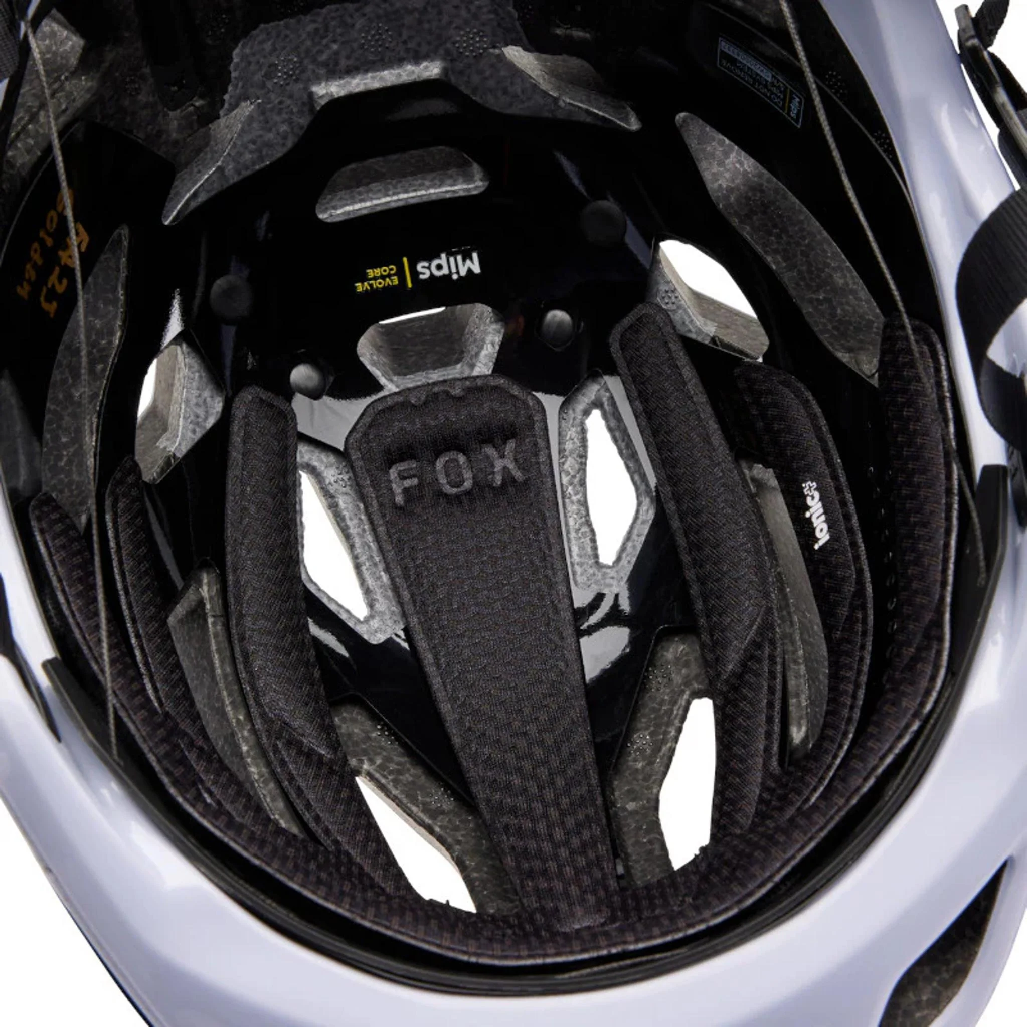FOX Crossframe Pro Solids MIPS MTB Helmet White - Image 4