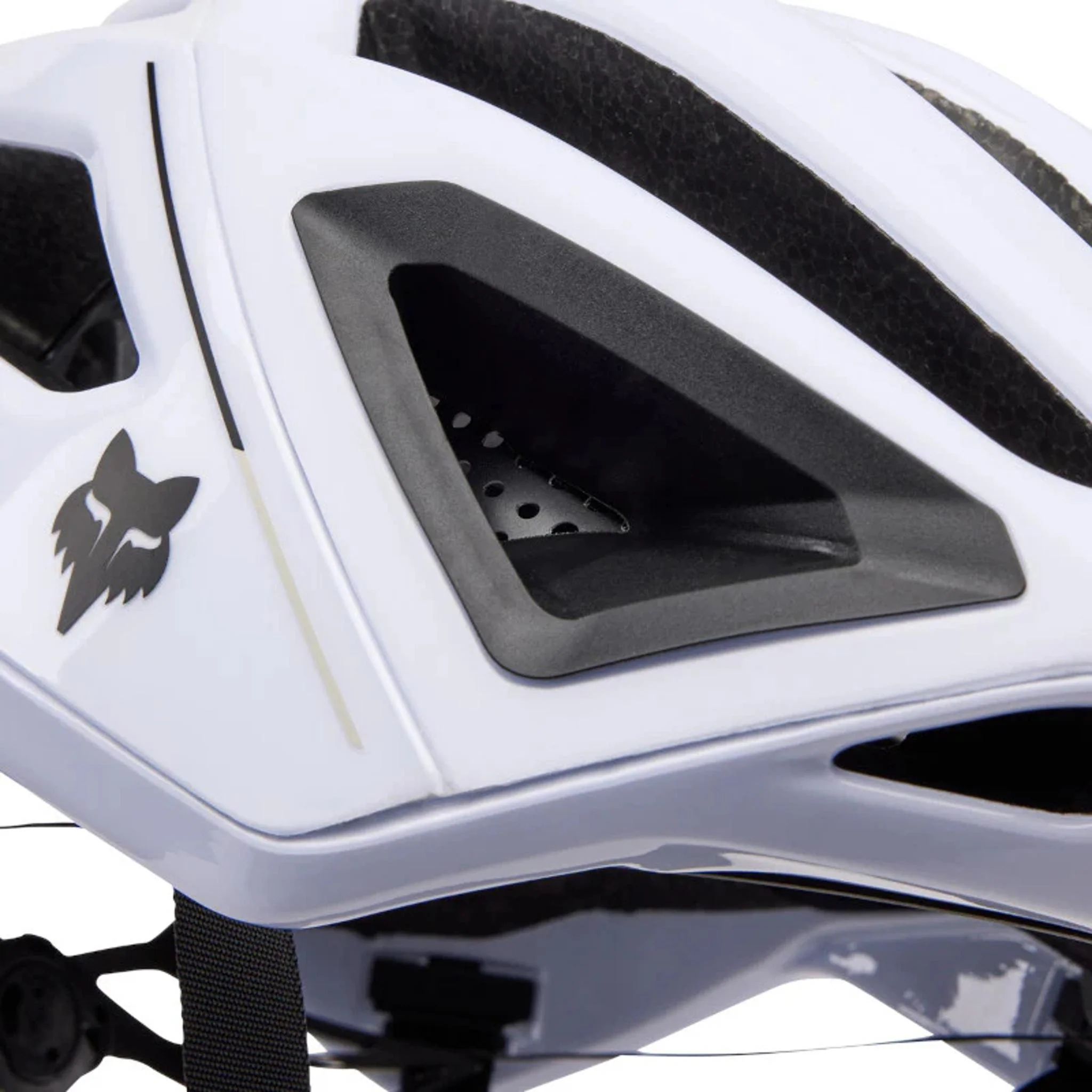 FOX Crossframe Pro Solids MIPS MTB Helmet White - Image 9