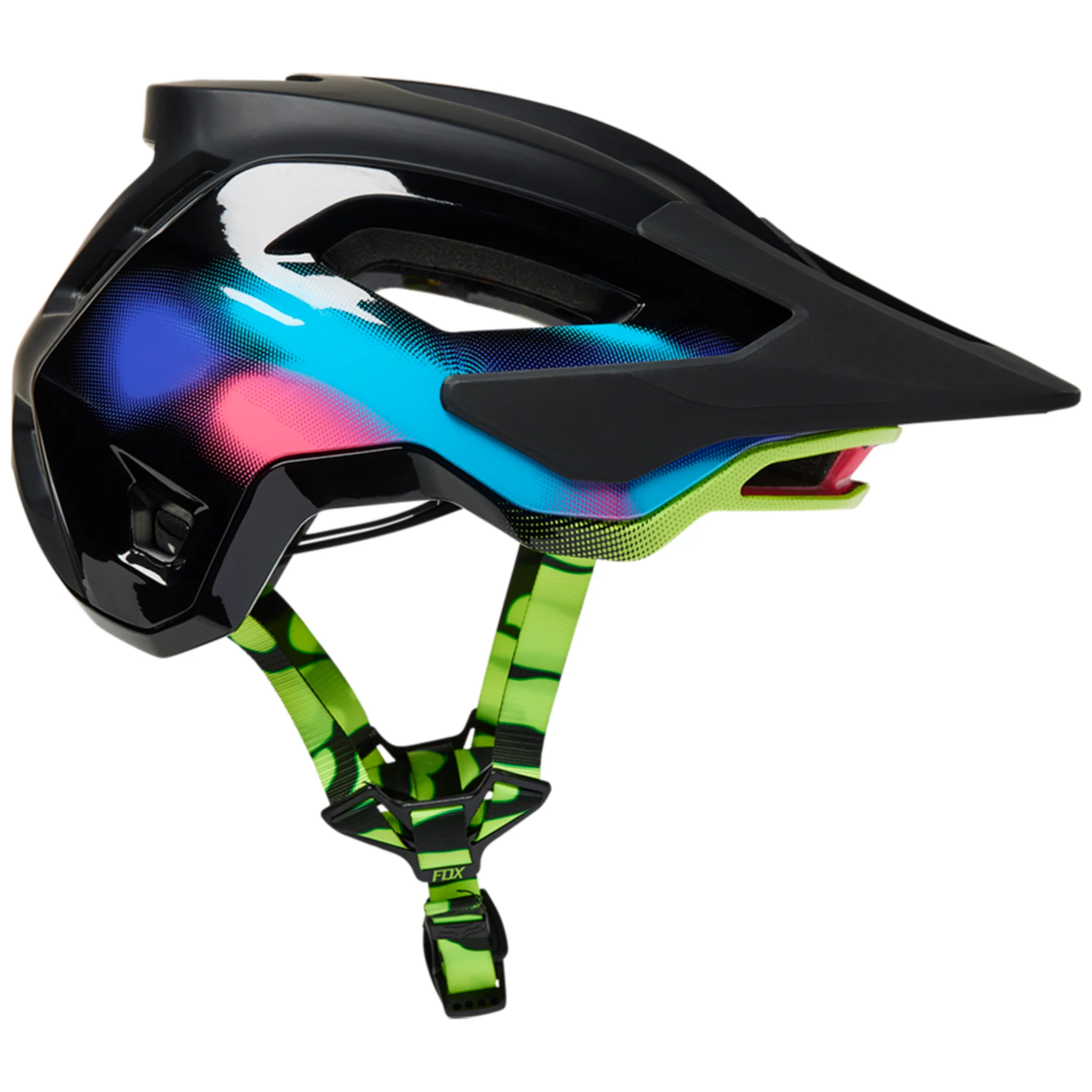 Fox Speedframe Pro Helmet MIPS Lunar Black - Image 3