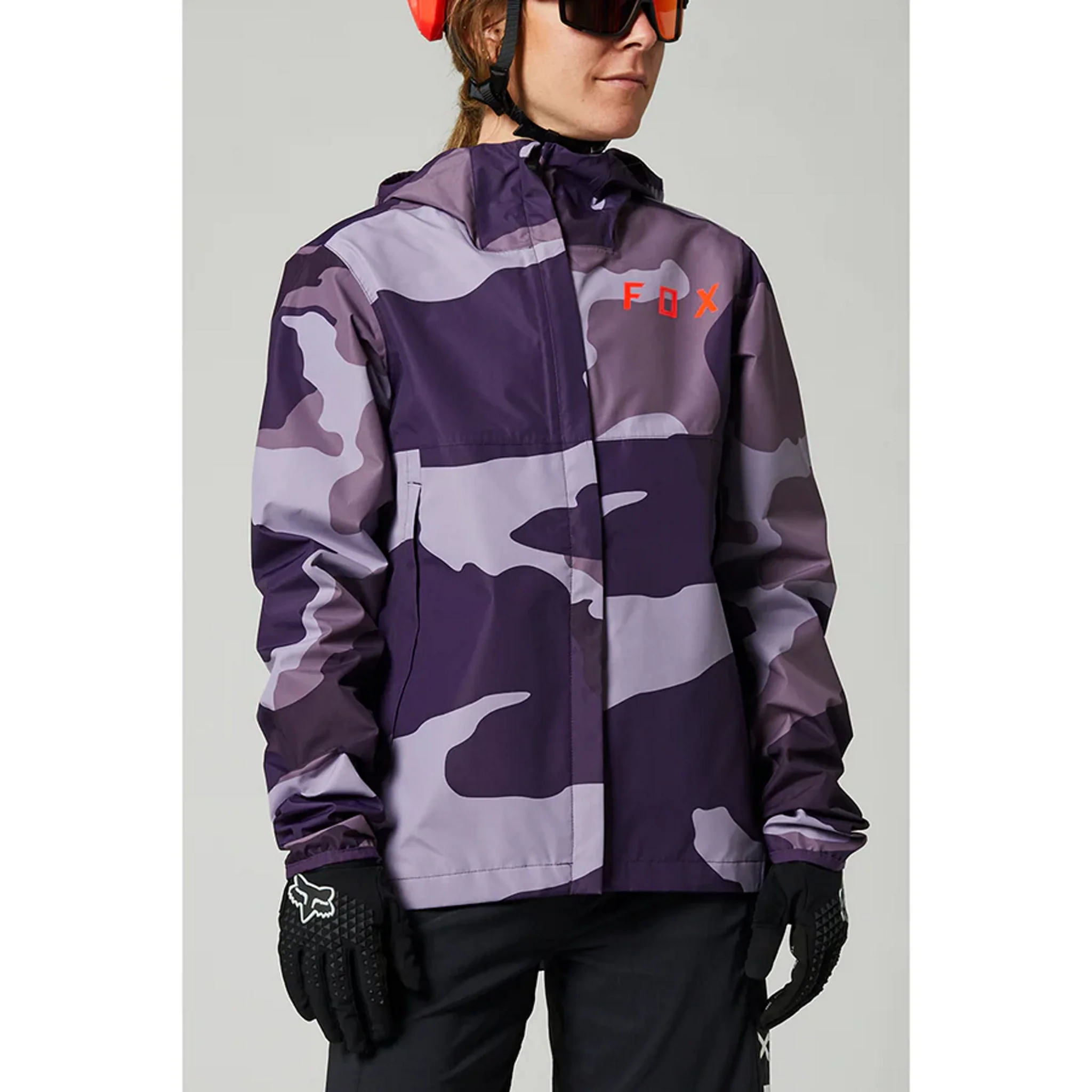 Fox Womens Ranger 2.5L Water Jacket Dark Purple - Image 3