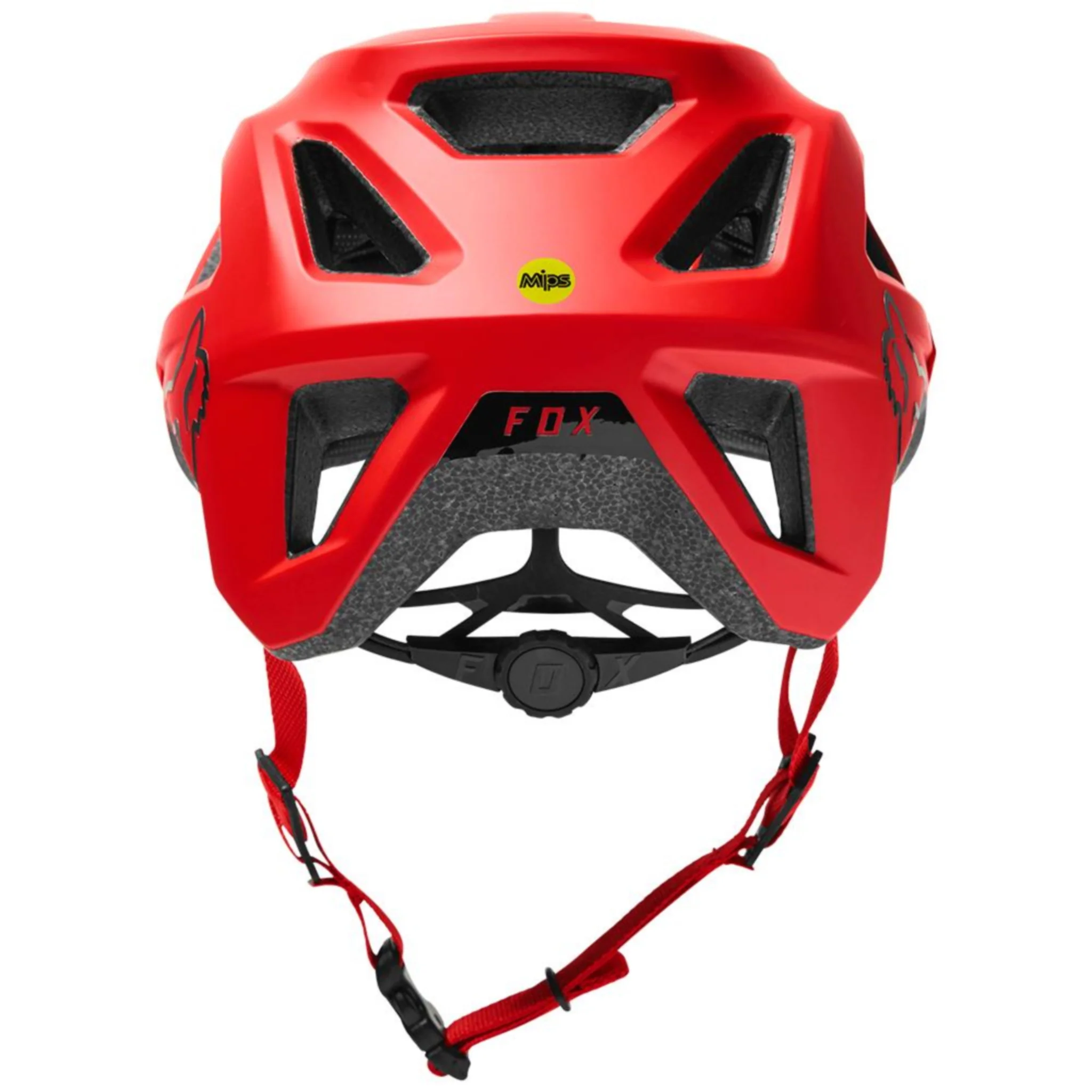 Fox Youth Mainframe Helmet MIPS Flo Red - Image 4