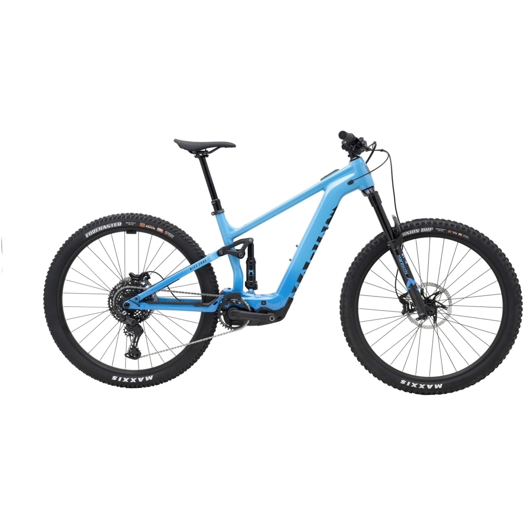 EX-DEMO Marin Rift Zone EL 1 Electric Trail Bike 400Wh Battery Blue/Navy Fade (Large)