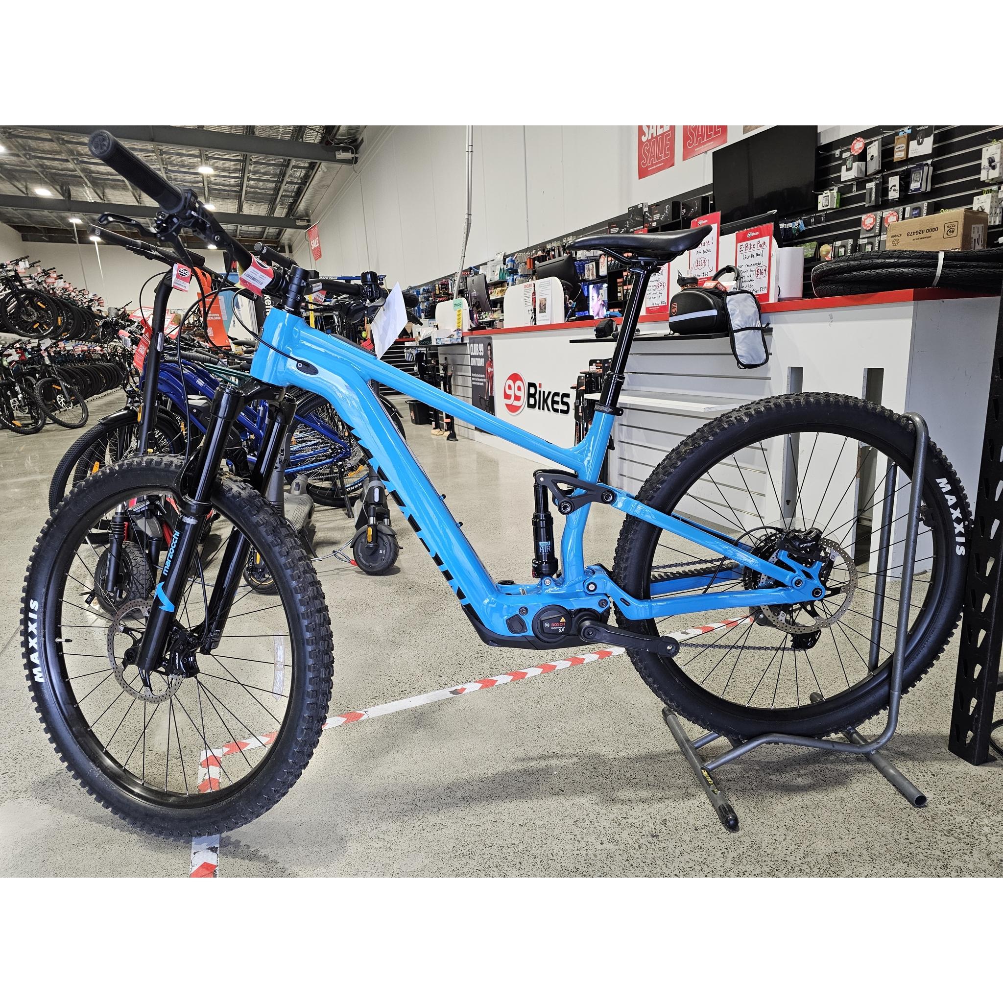 EX-DEMO Marin Rift Zone EL 1 Electric Trail Bike 400Wh Battery Blue/Navy Fade (Large) - Image 2