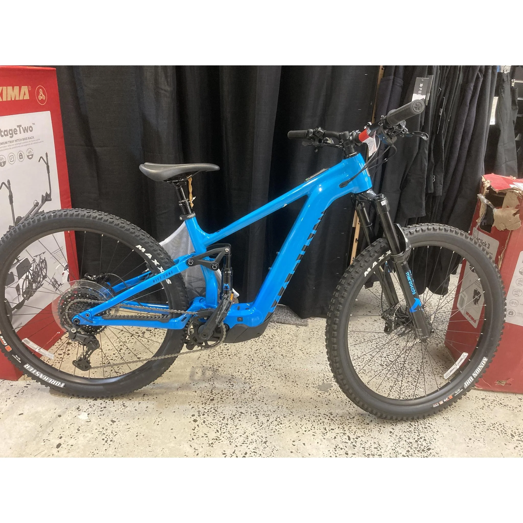 EX-DEMO Marin Rift Zone EL 1 Electric Trail Bike 400Wh Battery Blue/Navy Fade (X-Large) - Image 2