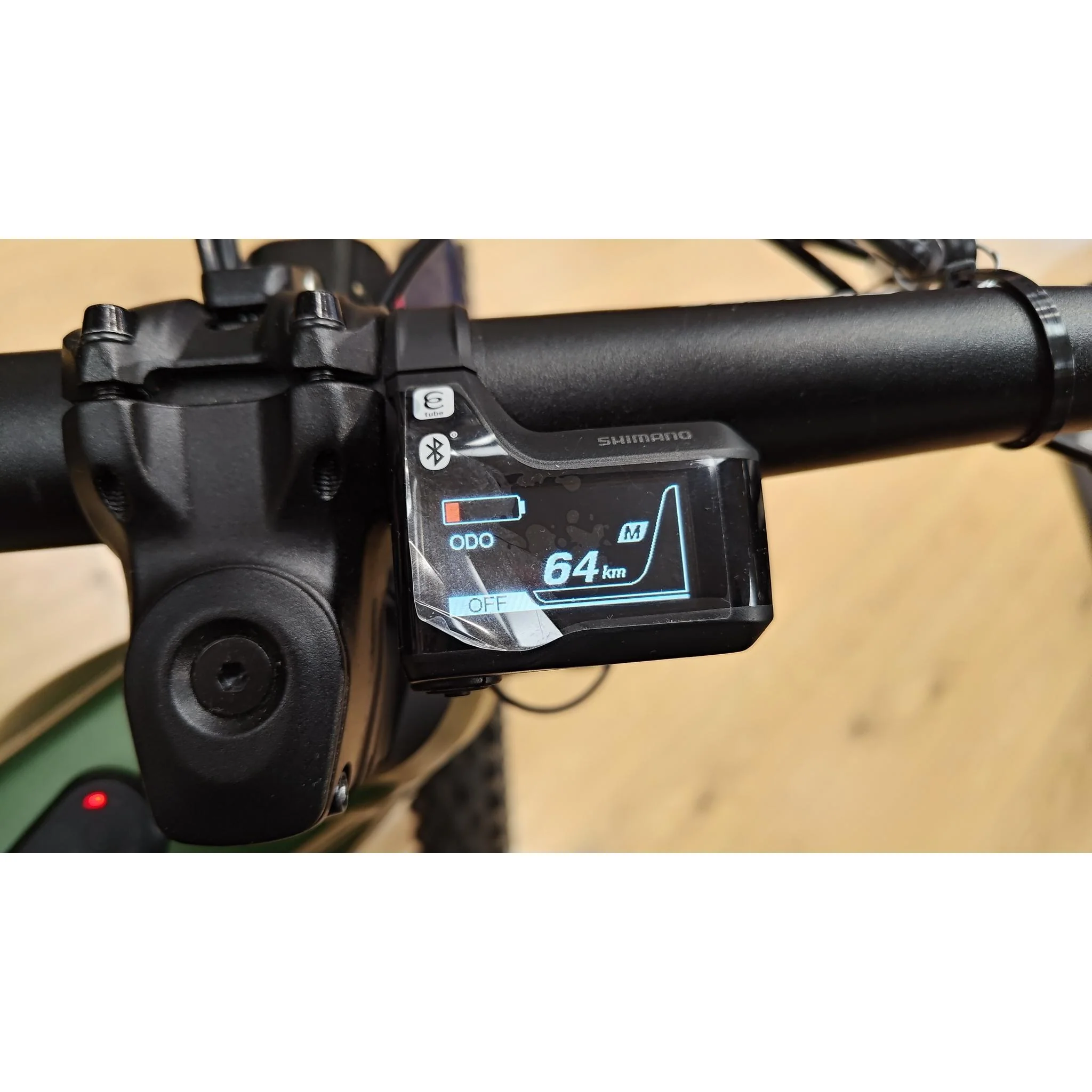 EX-DEMO Merida eOne-Sixty 675 Electric Enduro Bike Silk Fog Green/White (Small) - Image 4
