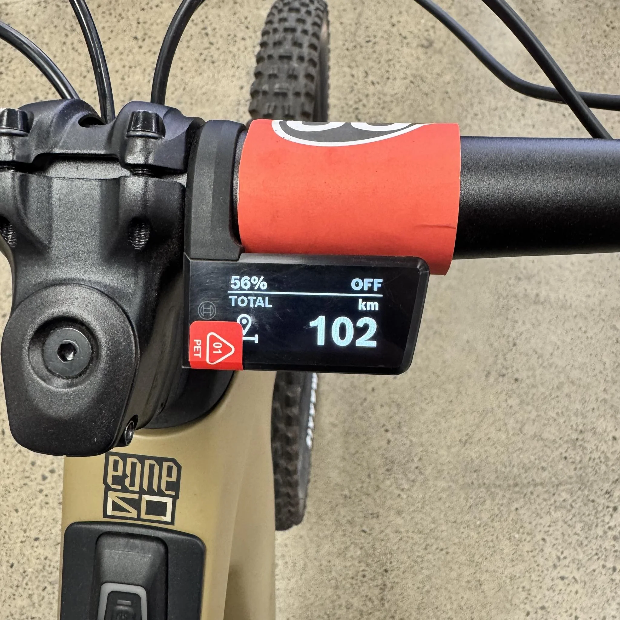 EX-DEMO Merida eOne-Sixty SL 6000 Electric Enduro Bike 400Wh Battery Silk River Clay/Gold (Medium) - Image 4